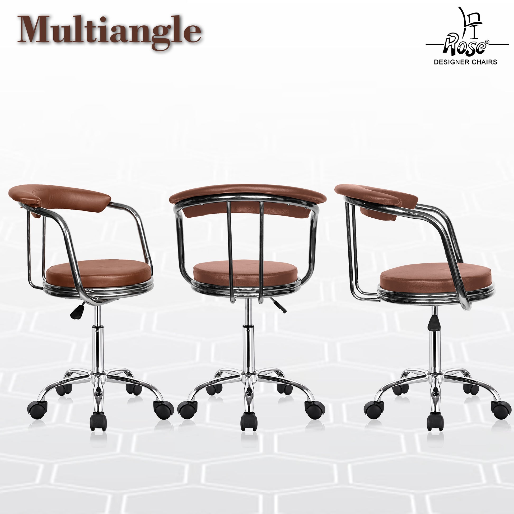 Kiya revoling brown set of 1 multiangle