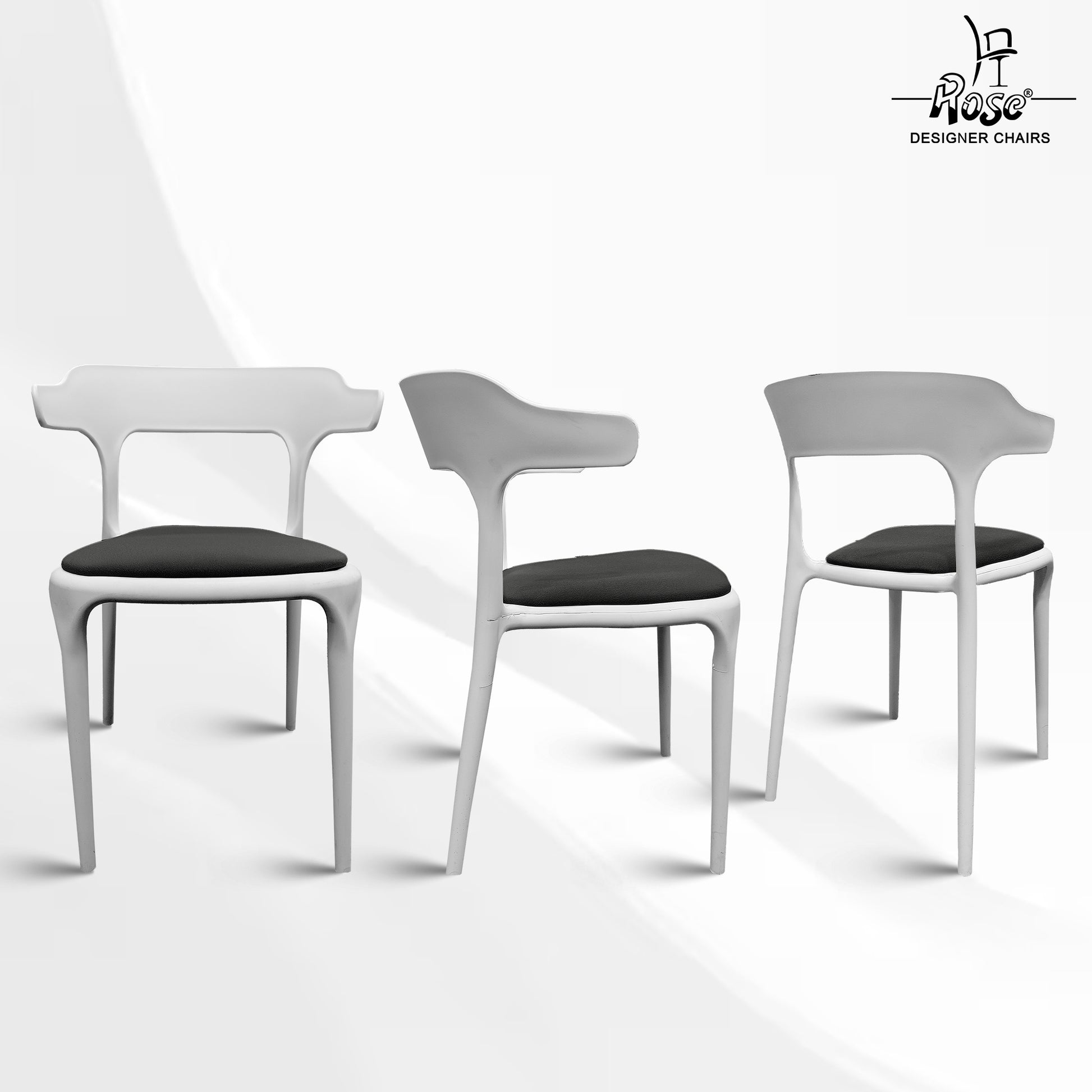 vision cushion black and white set of 4