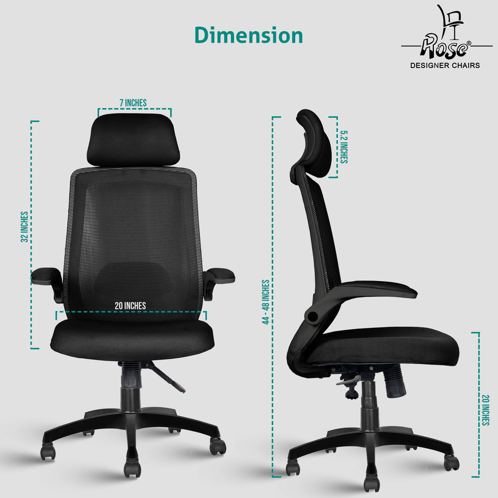 Mono HB full Black dimensions