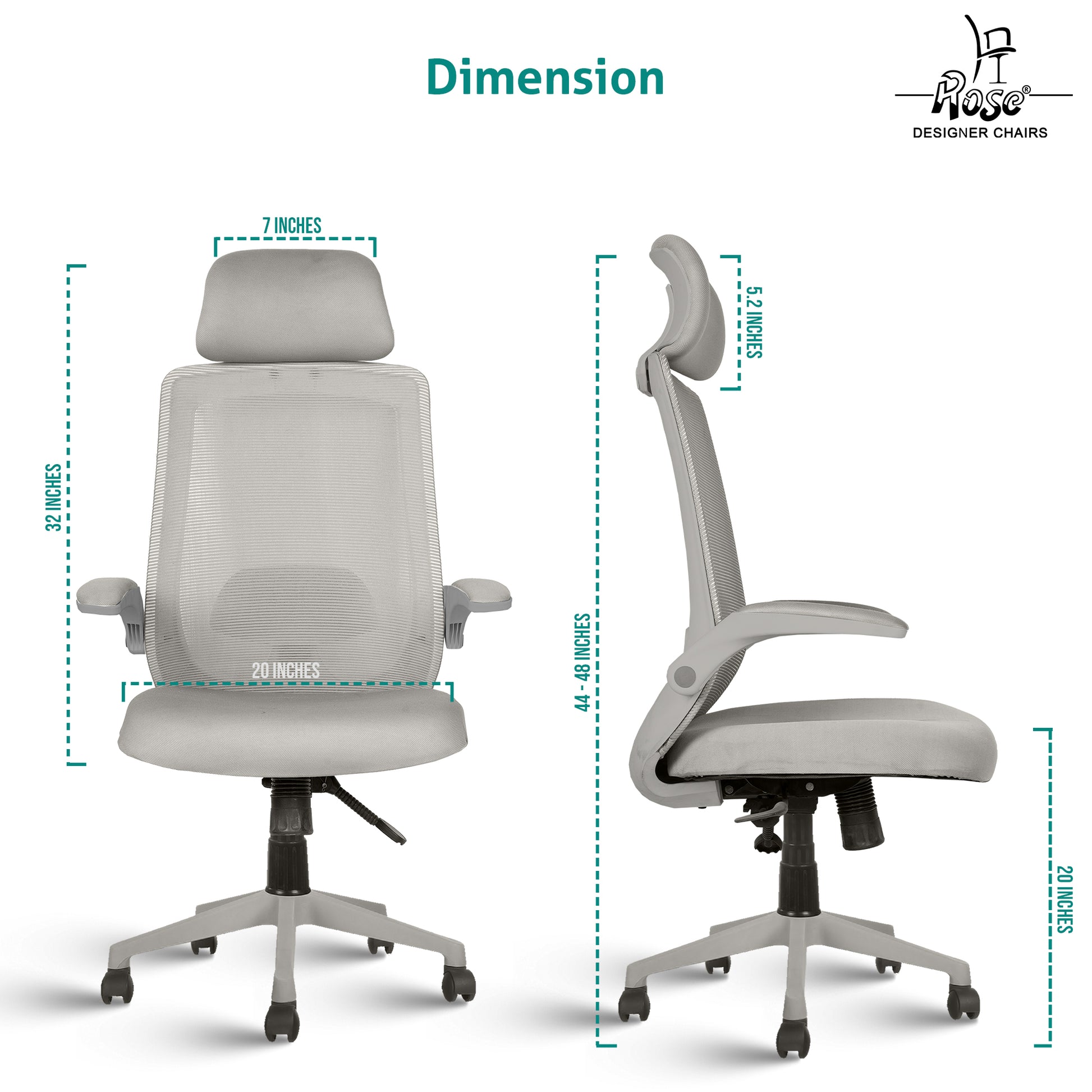 Mono HB full grey dimensions
