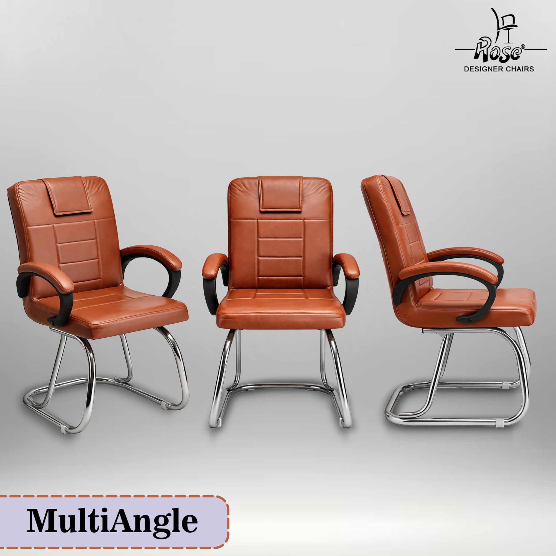 Regalix Exeutive Visitor (Brown)Set of 1 Multiange