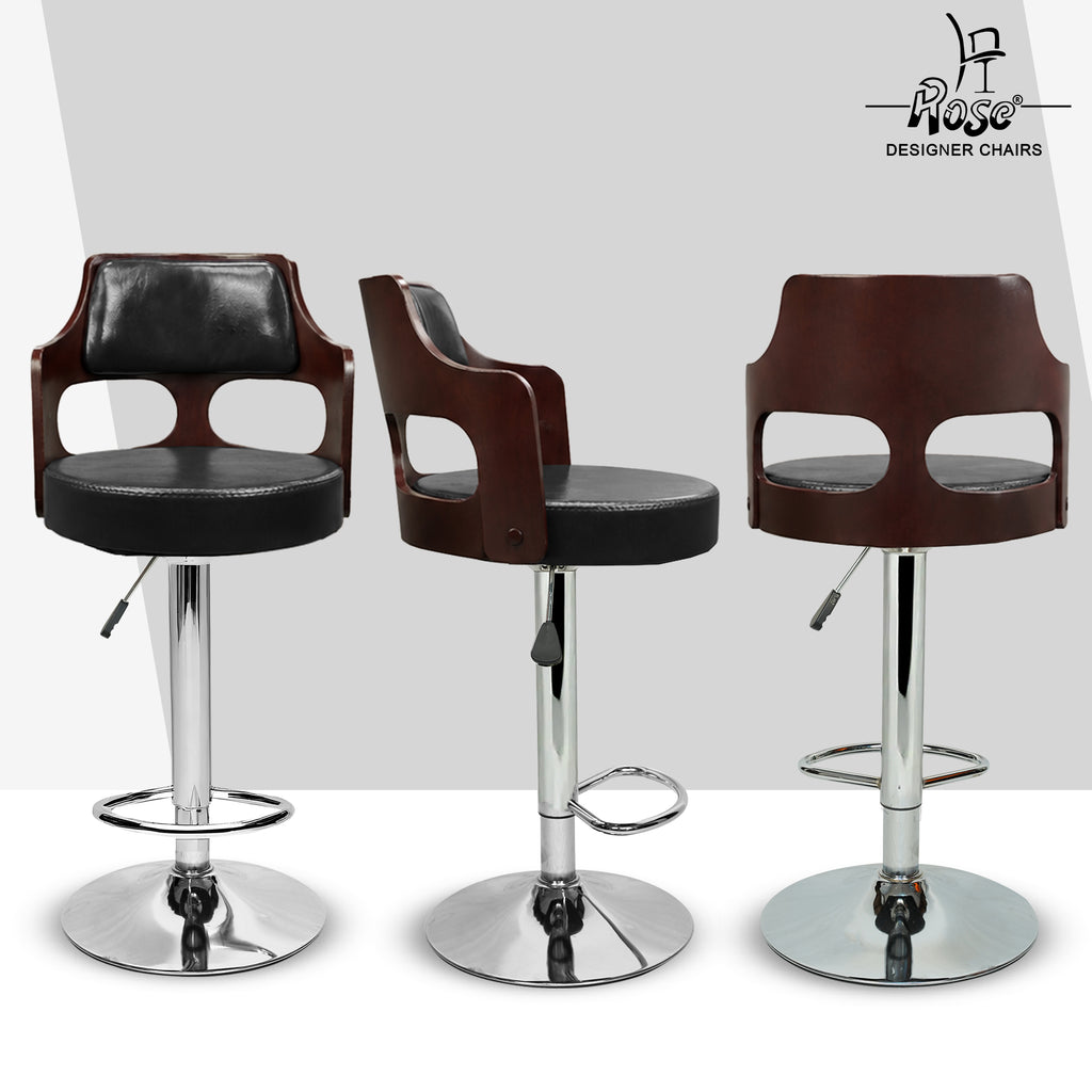 Riva Disc Bar Stool_ Black_Set of 1_Multiangle