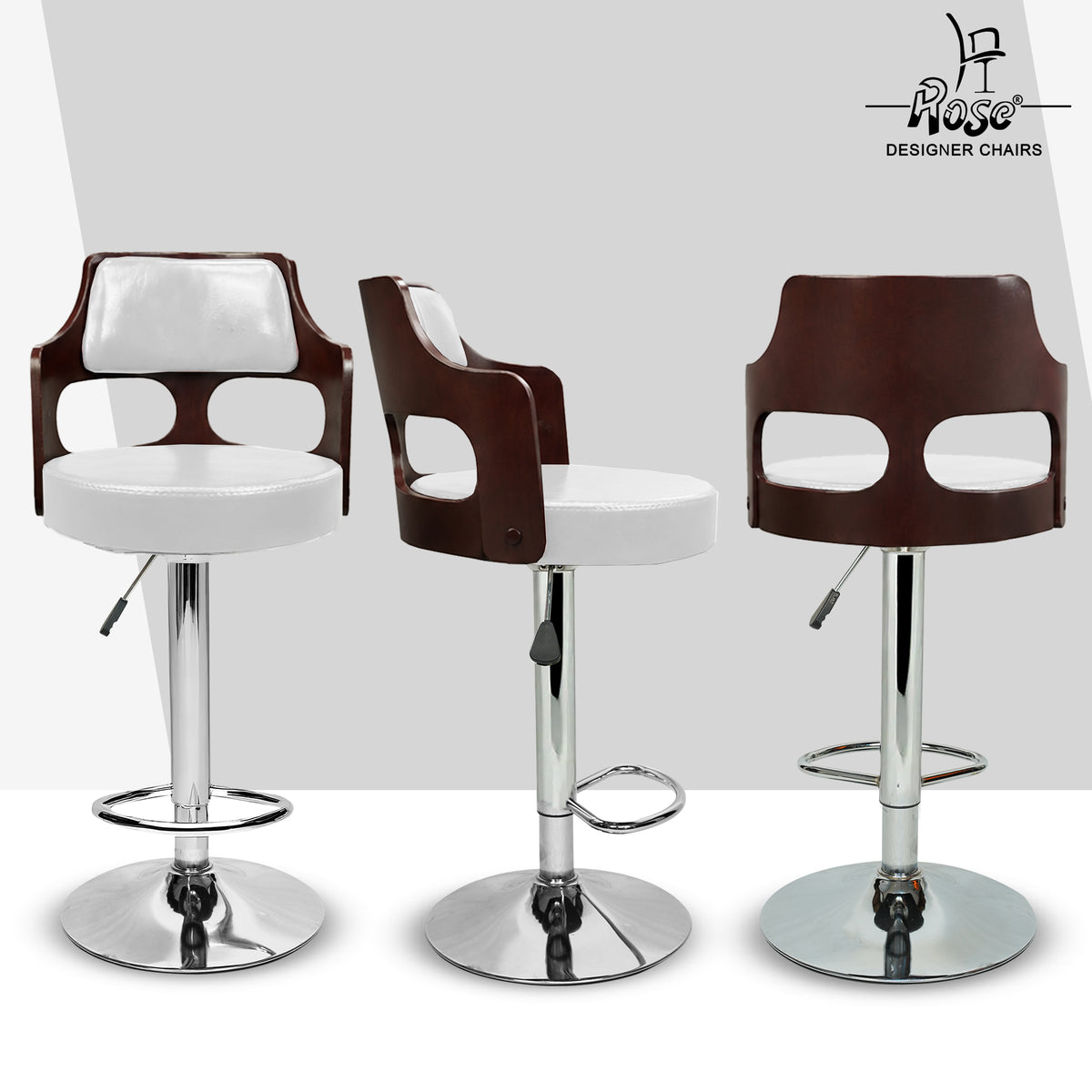 Riva Disc Bar Stool_ White_Set of 1_Multiangle