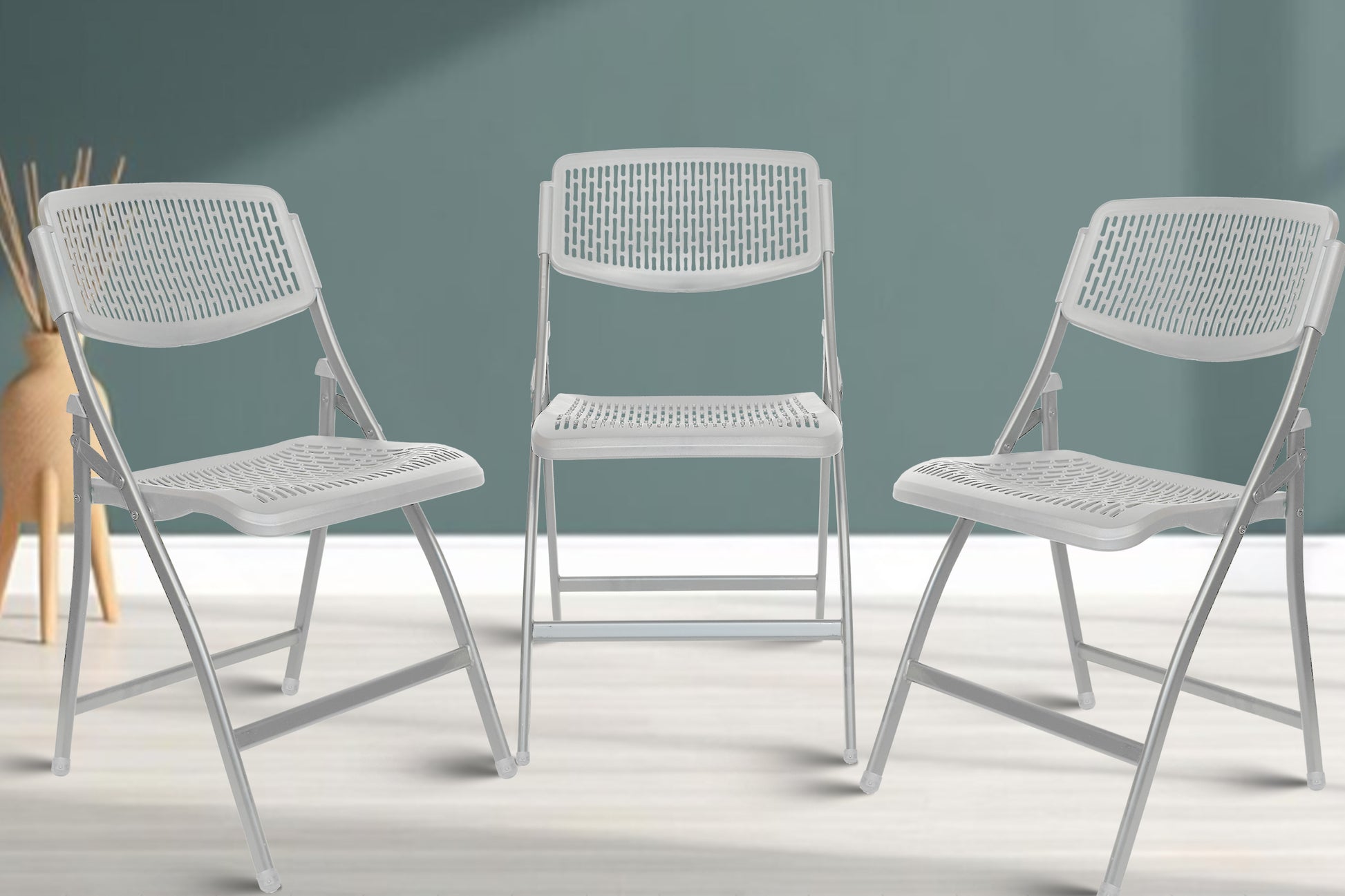 ROSE® Paris Folding Chair for Home | Lightweight, Portable, Balcony, Garden, Camping Chair | Indoor Outdoor Chair | Restaurant Chair