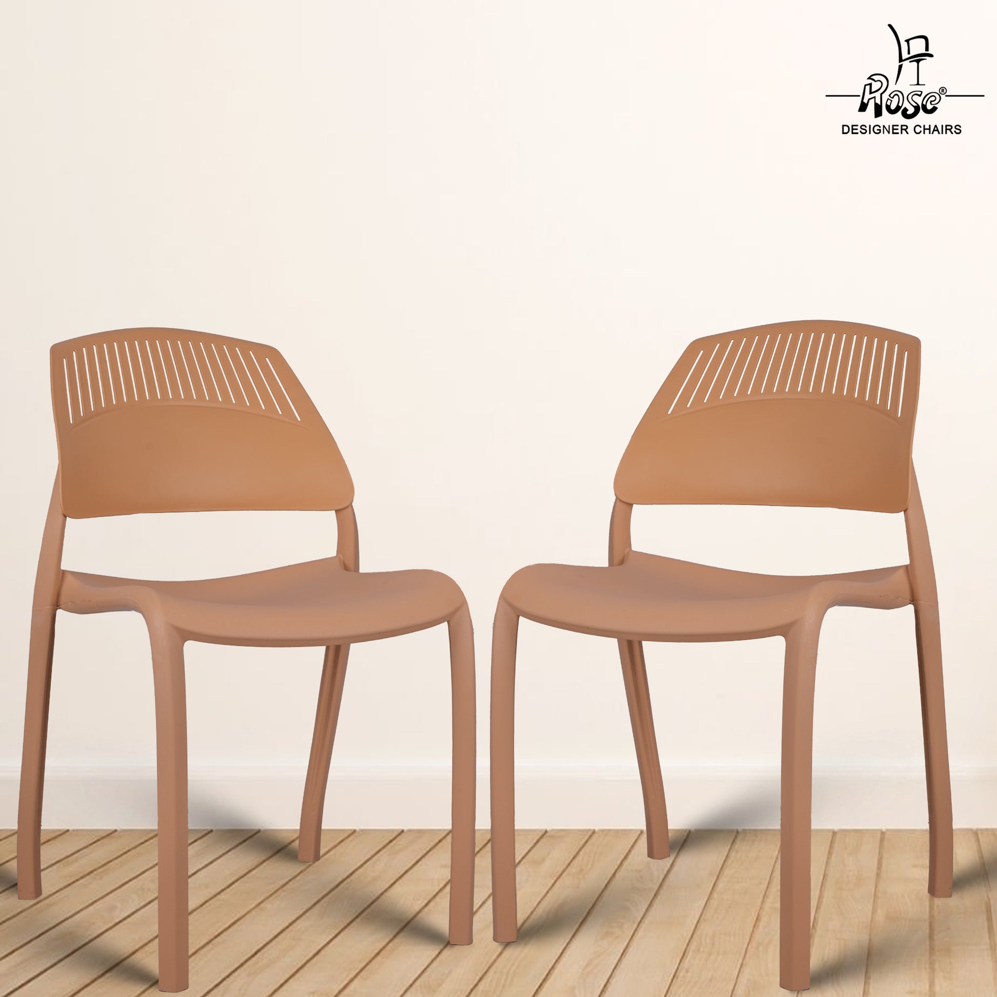 Riveria Cafe Chair set of 02 Rust