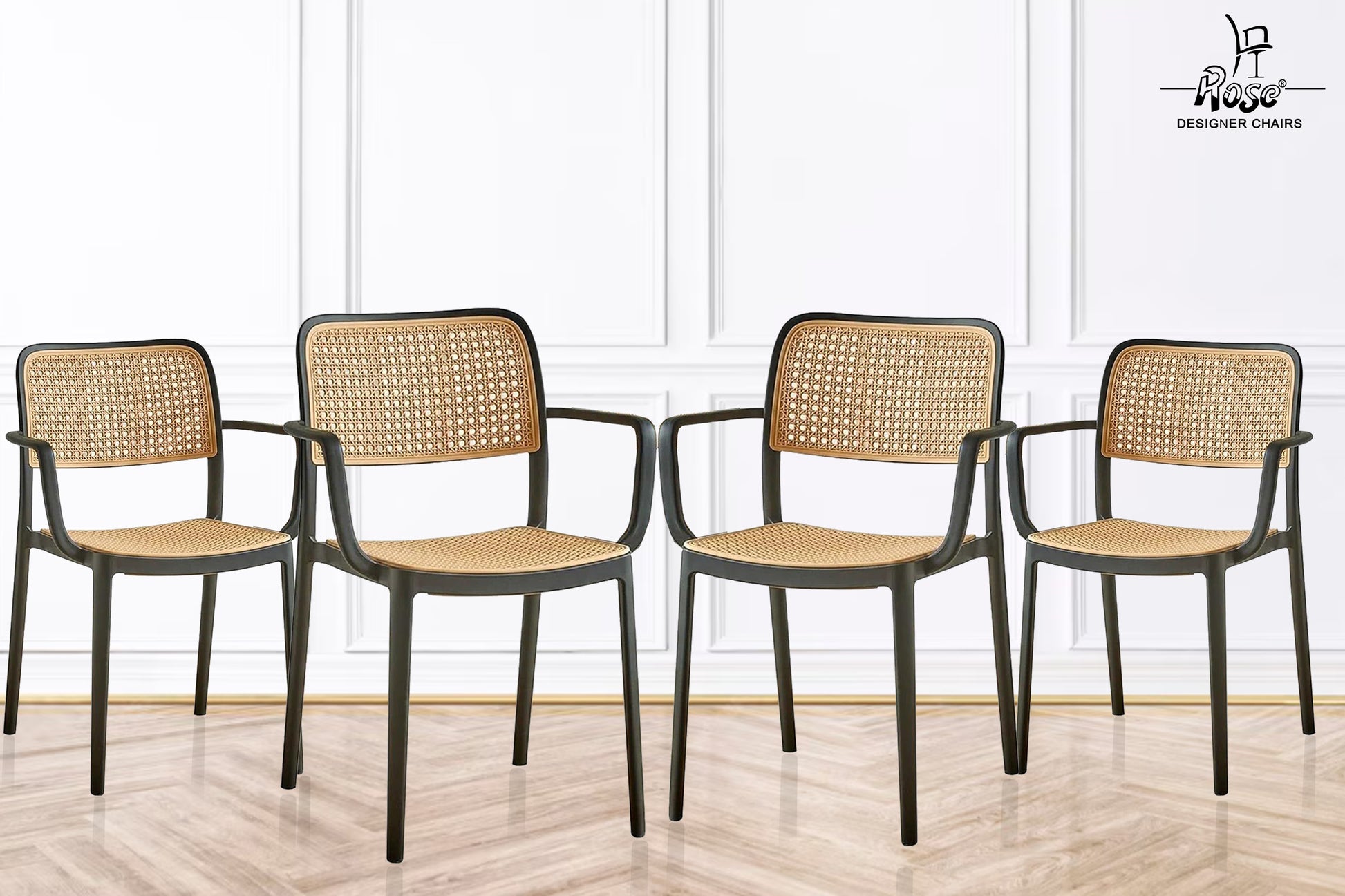 Tokiyo Chair (black) Set of 4 Bg Img