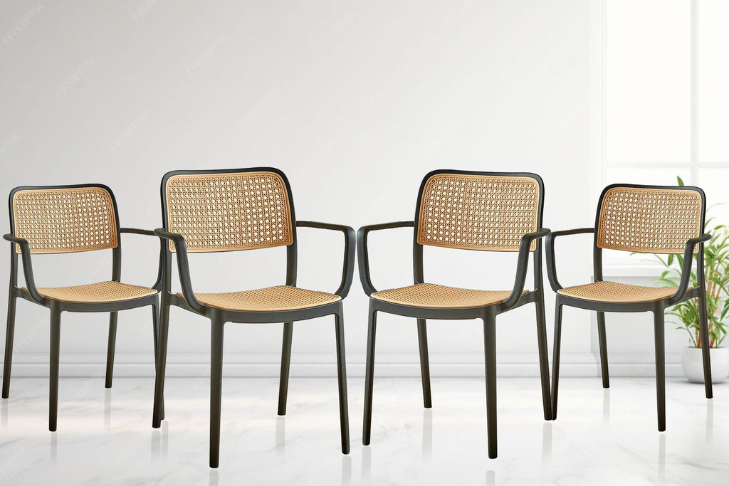 Tokiyo Chair(Black) Set of 4 Bg Img