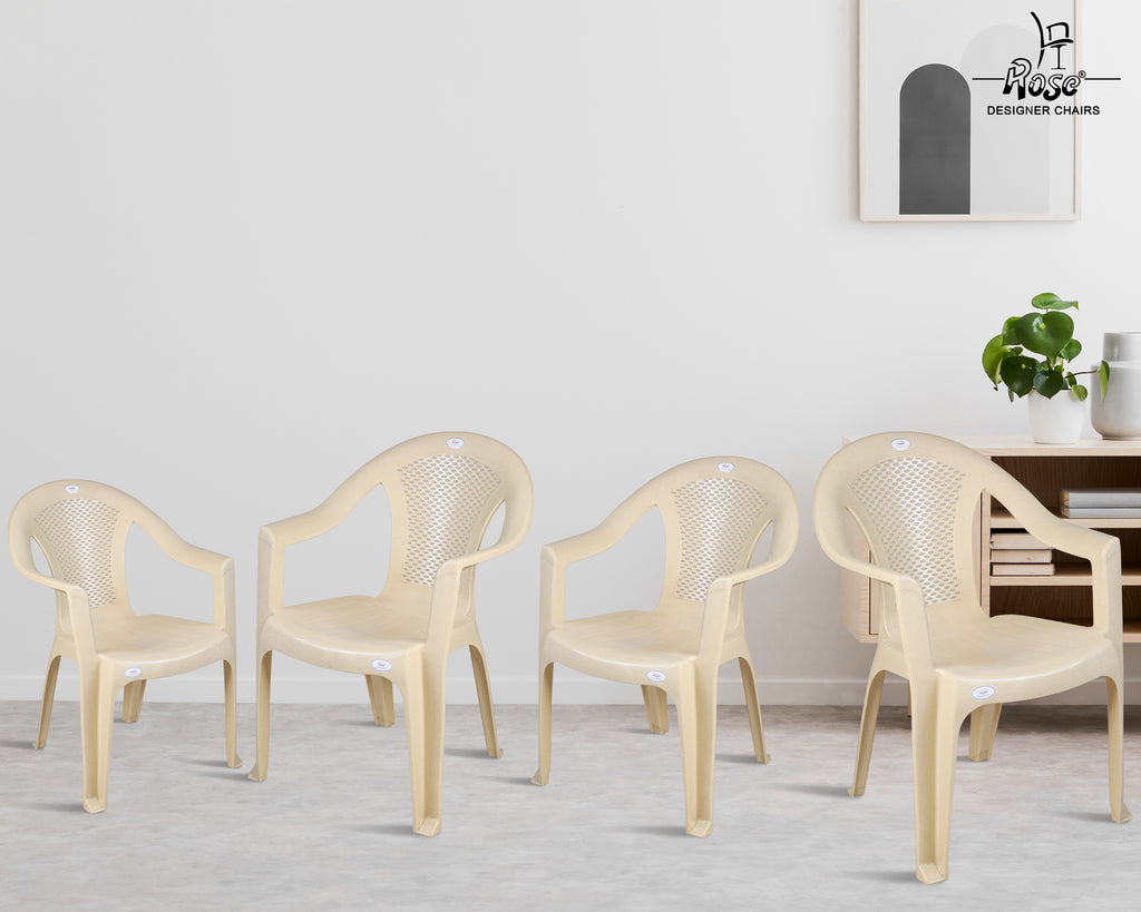 ROSE® Barry Plastic Chair | Indoor Outdoor Chair