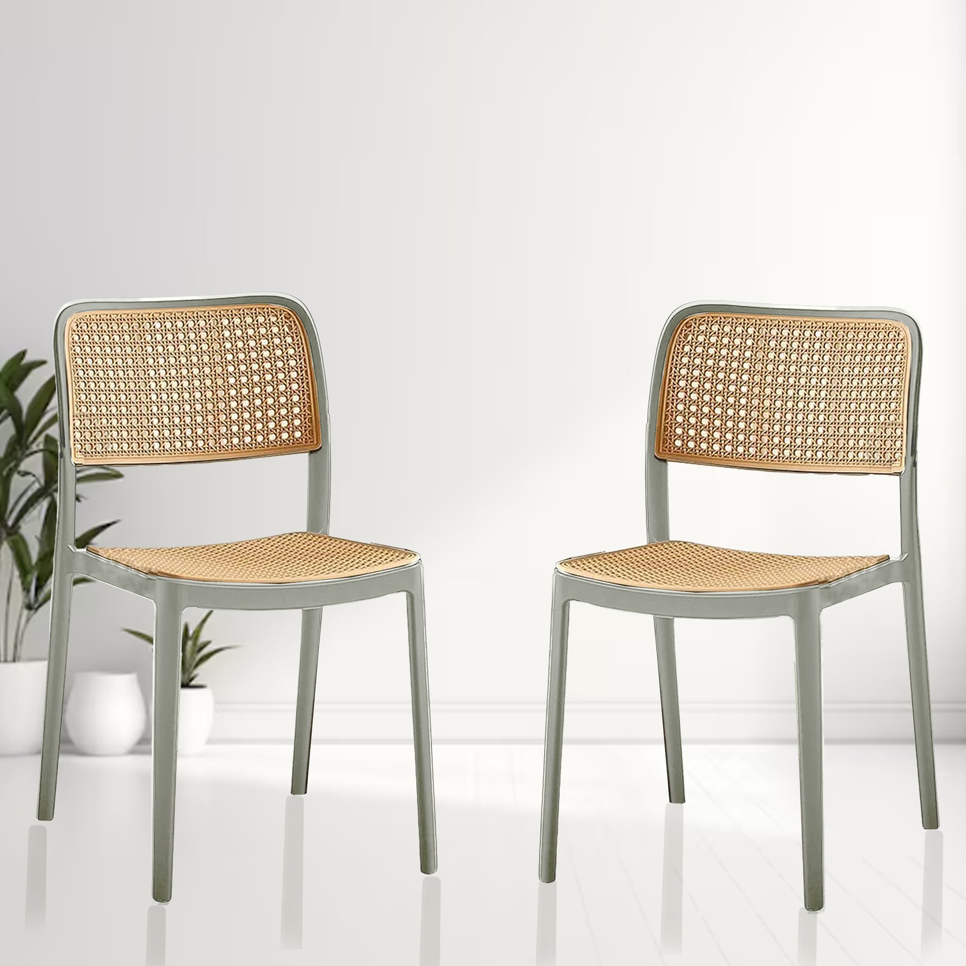 Tokiyo Chair(Grey) Set of 2 Bg Img