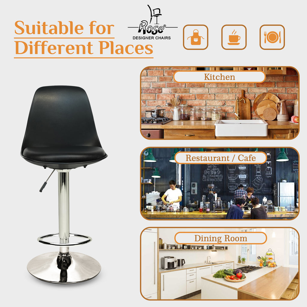 ROSE® Robin Bar Stool | Disc Base