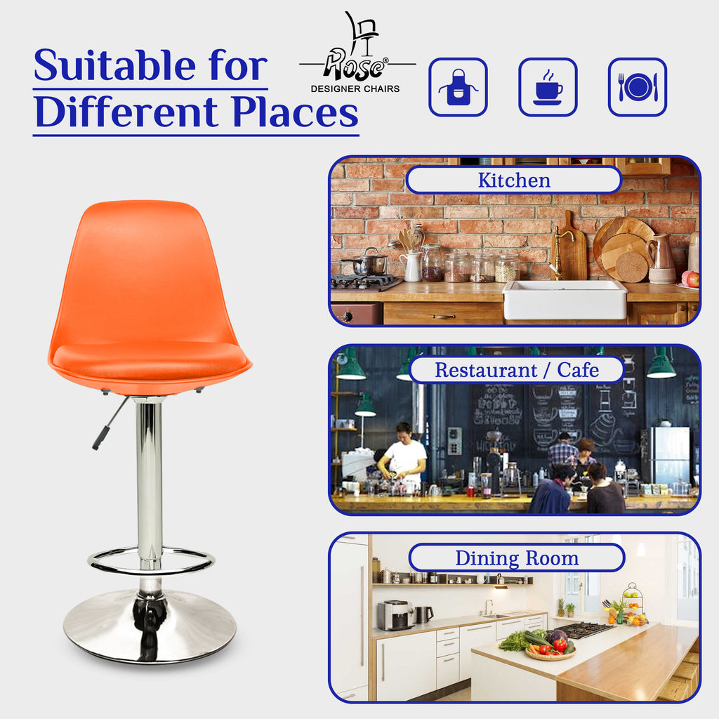 ROSE® Robin Bar Stool | Disc Base