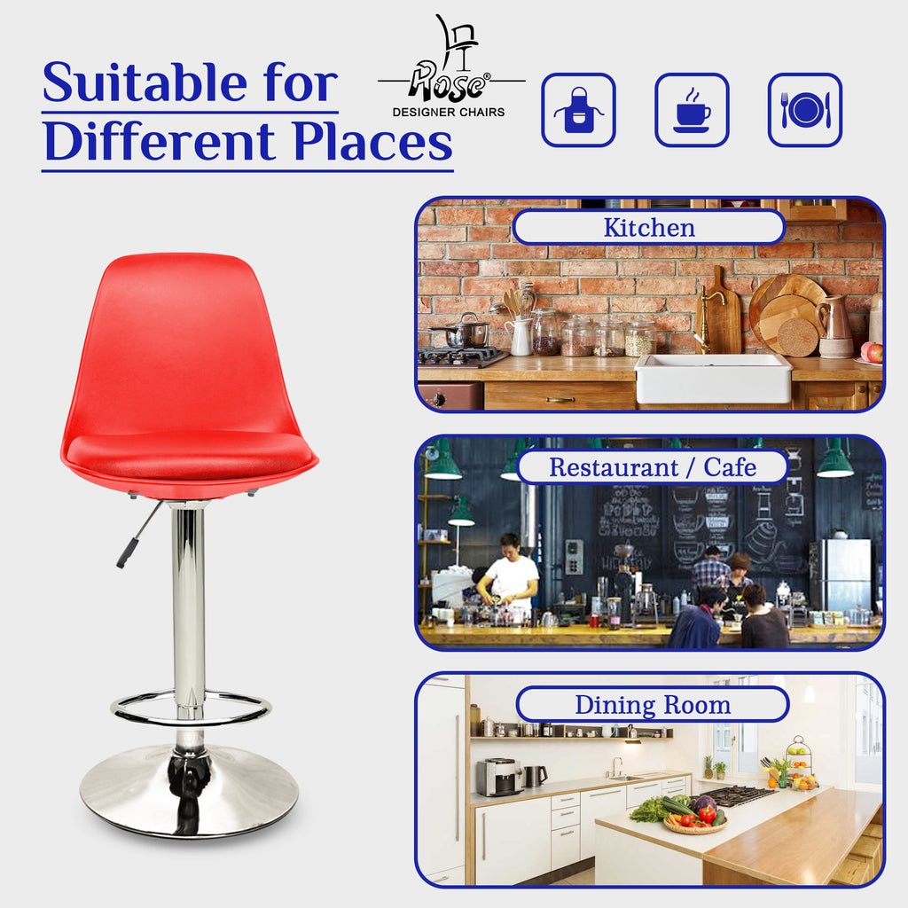 ROSE® Robin Bar Stool | Disc Base