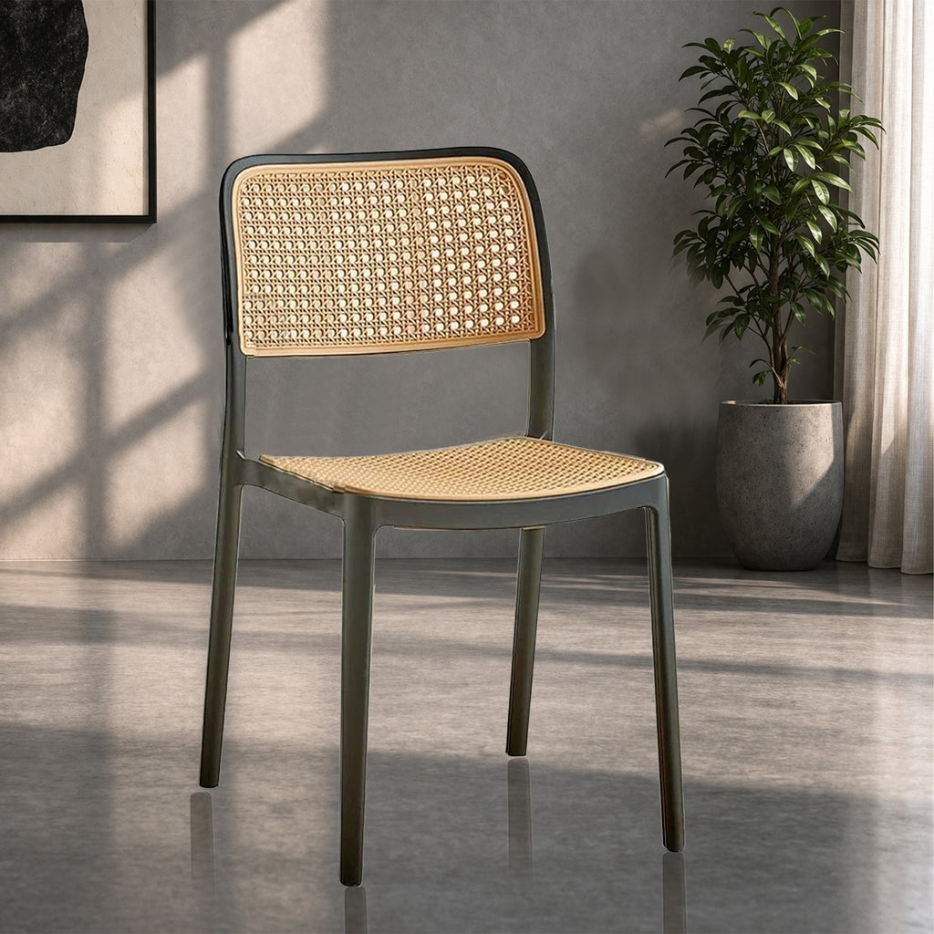 Tokiyo Chair(Black) Set of 1 Bg Img