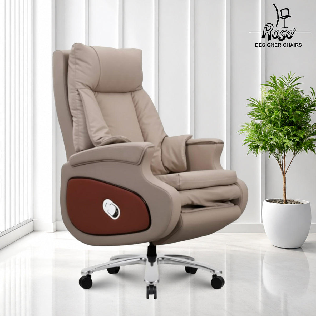Rose® Bugatti HB Luxury Chair | Leatherette
