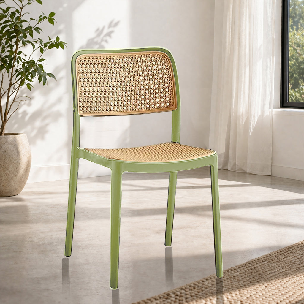 Tokiyo Chair(Green) Set of 1 Bg Img