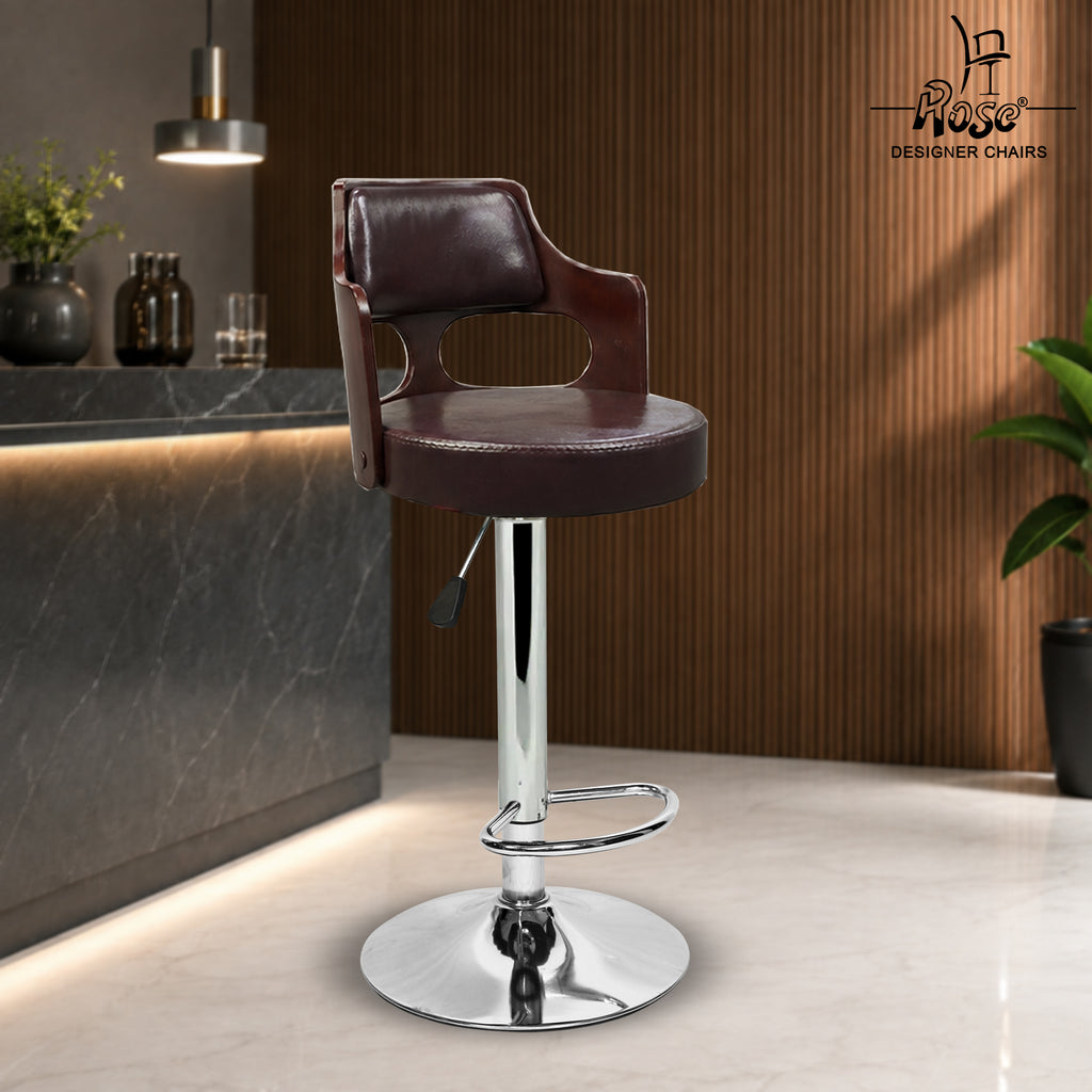 Riva Disc Bar Stool_ Brown_Set of 1_BG_03
