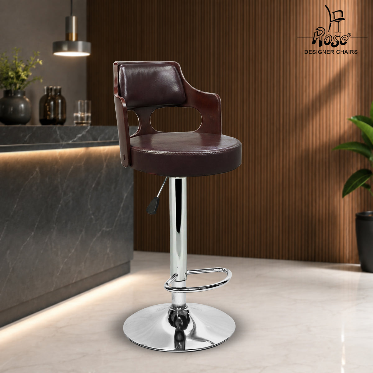 Riva Disc Bar Stool_ Brown_Set of 1_BG_03
