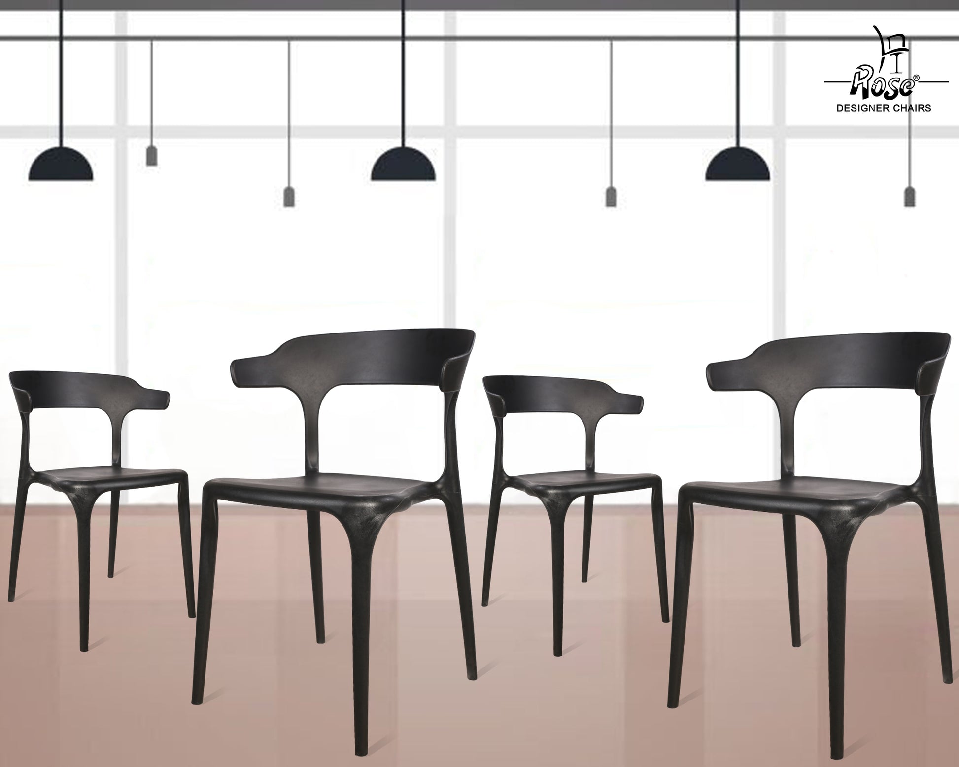  Vision (Black)Set of 4 Bg Img