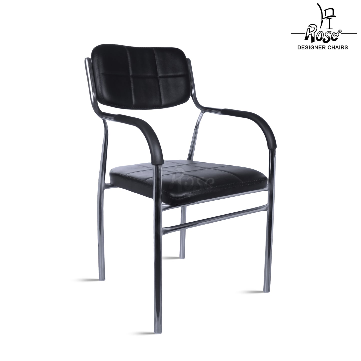ROSE® Bliss Office Visitor Chair (Black)