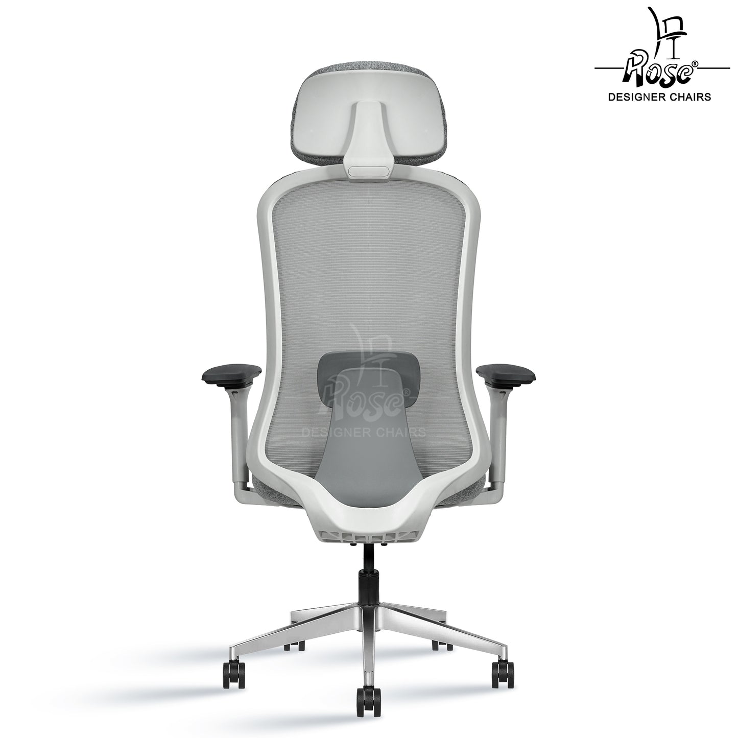 ROSE® Cooper Premium Office Chair (Grey and White)