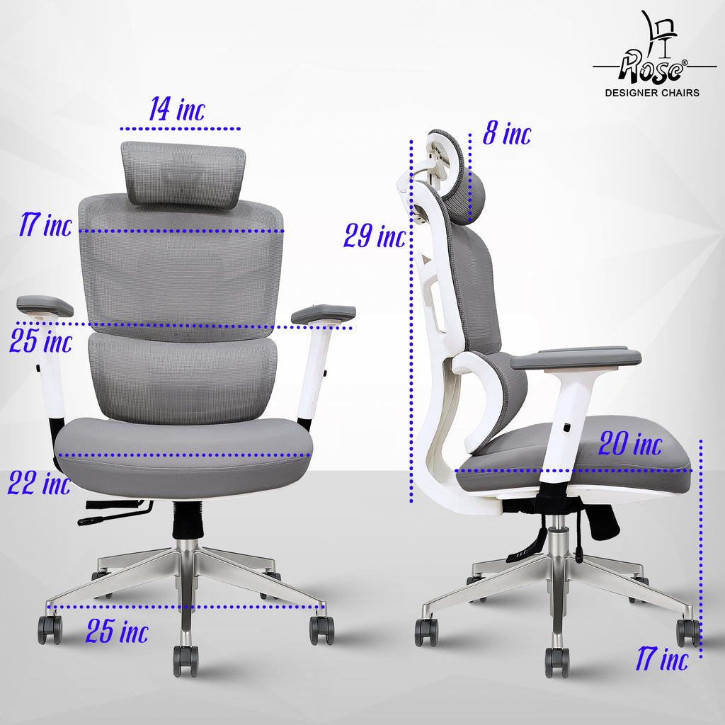 Smart white and grey dimension