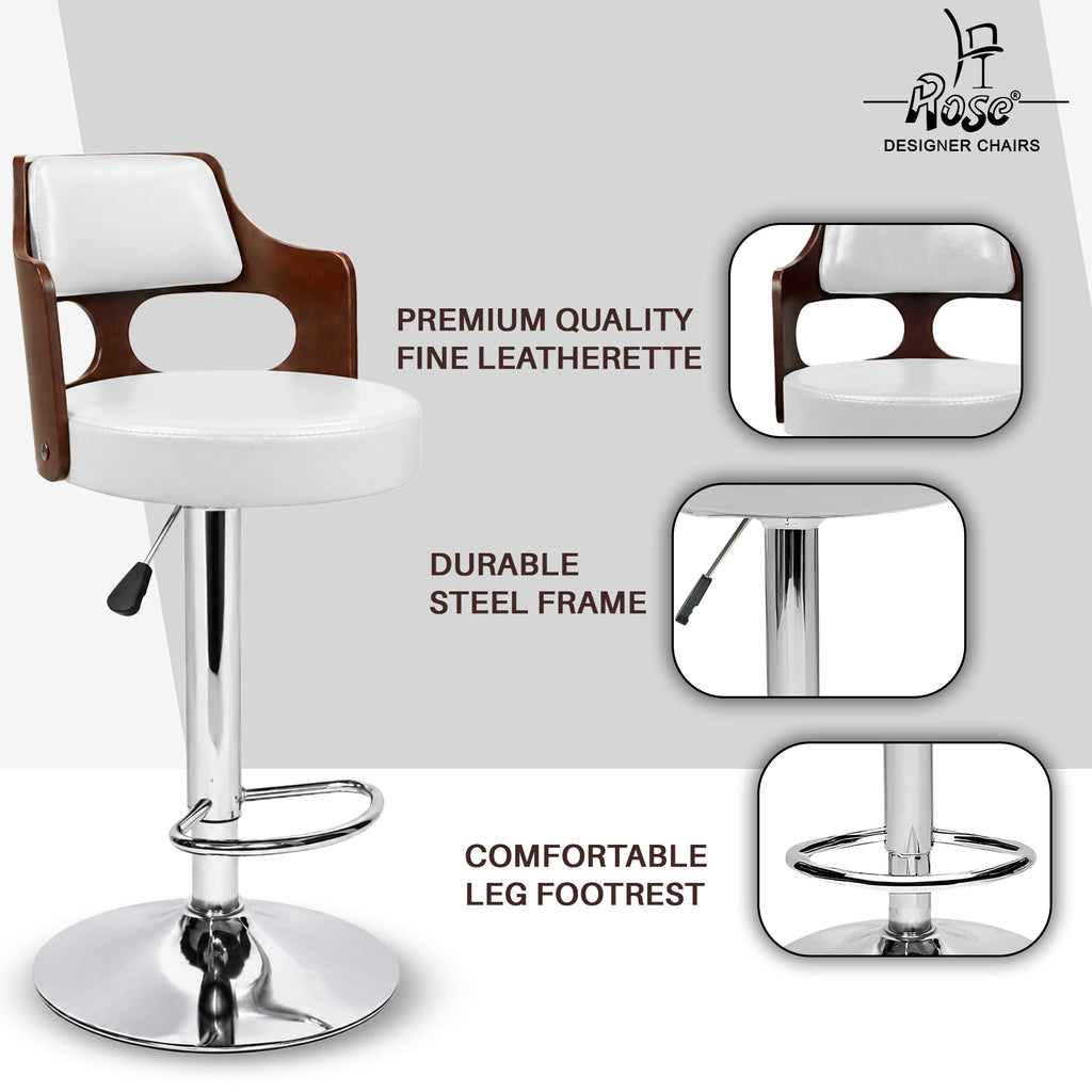 Riva Disc Bar Stool_ White_Set of 1_Feature_02