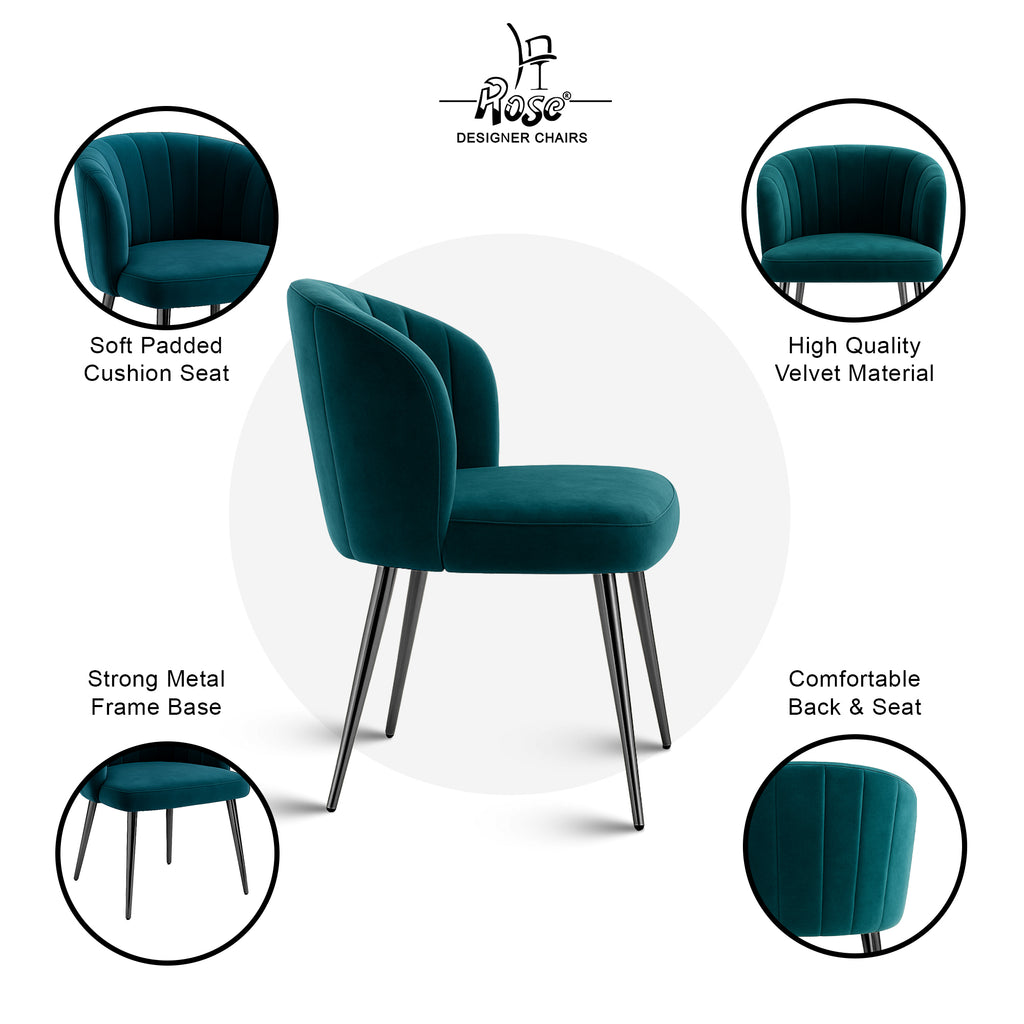 Fire Peacock Green set of 2