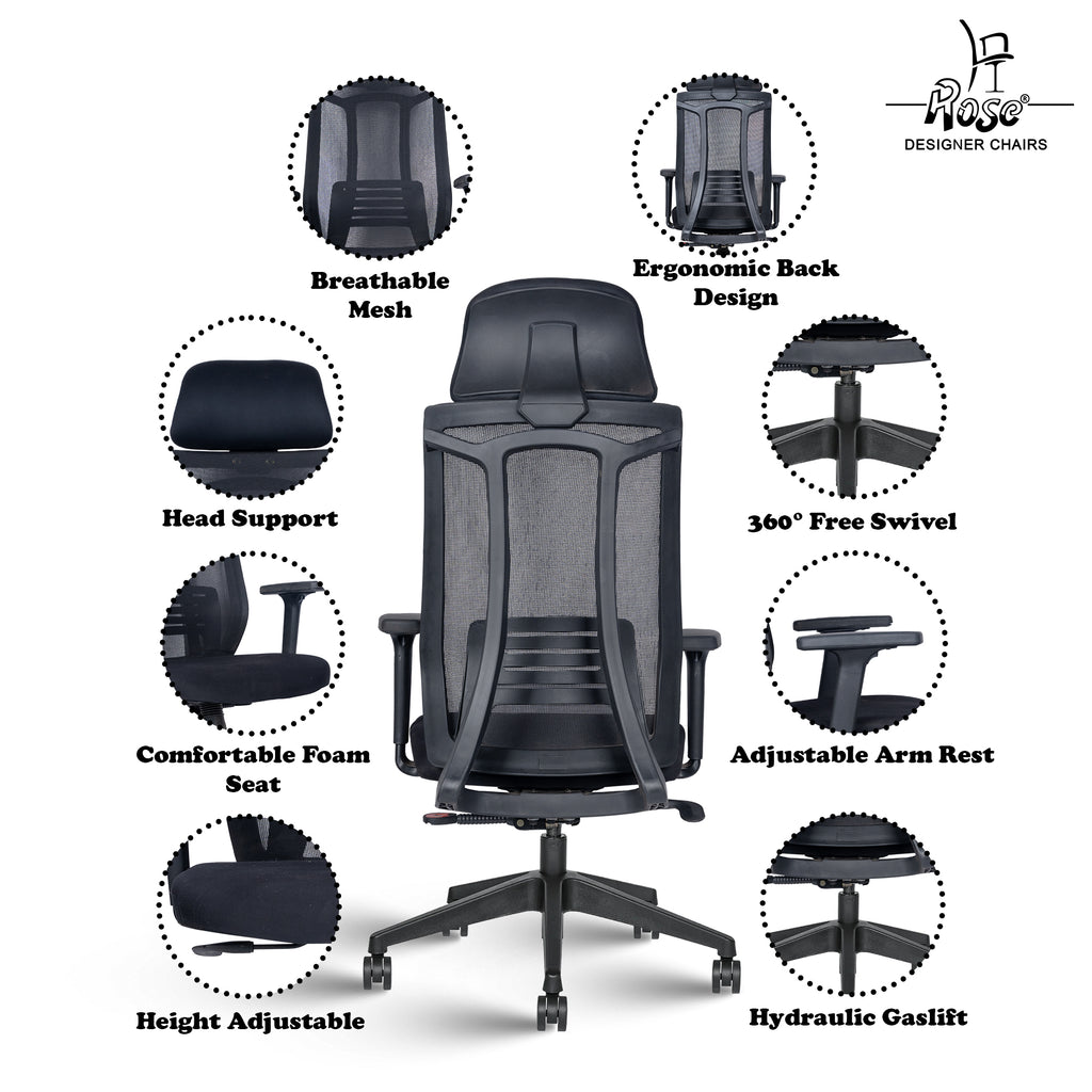 ROSE® Twister High Back Office Chair