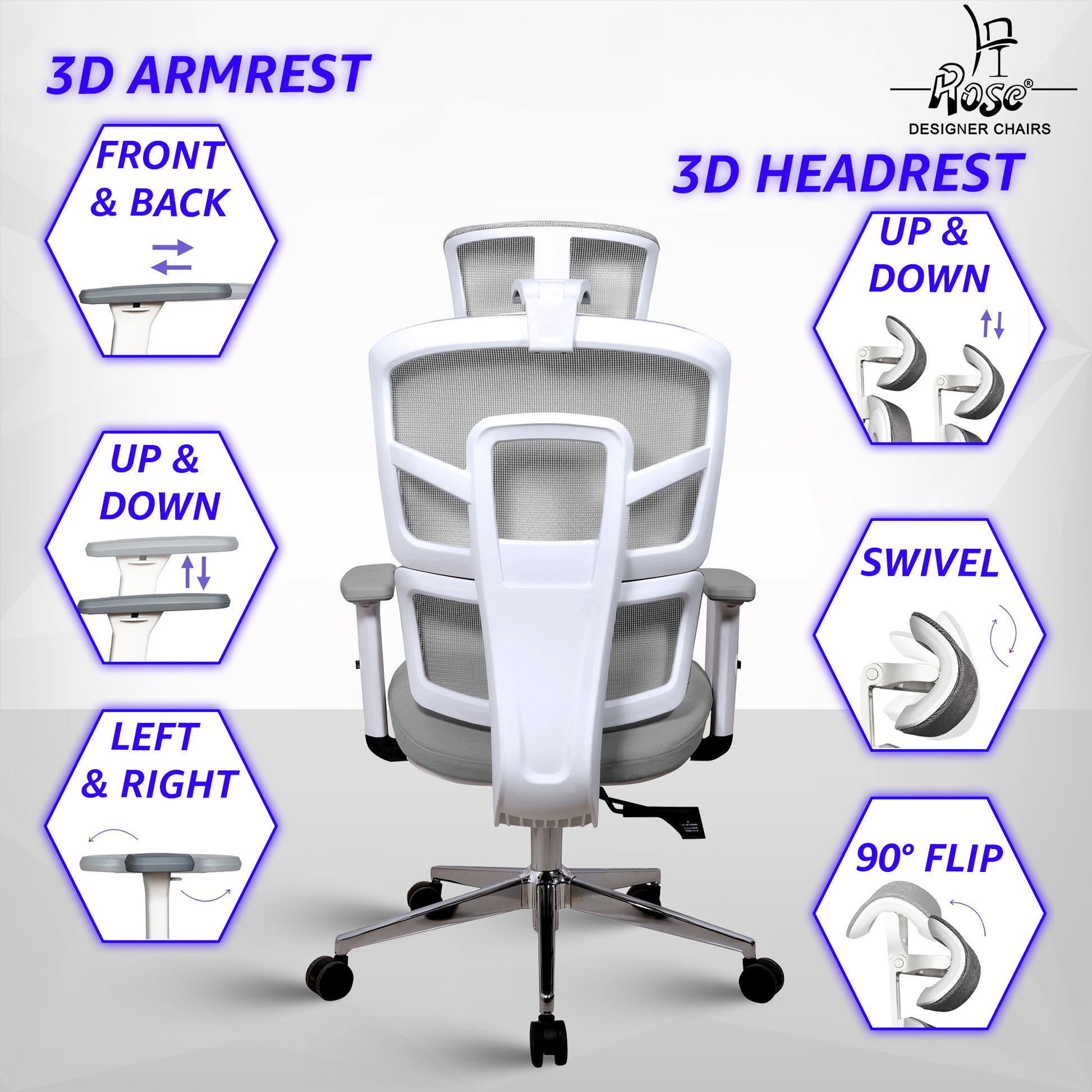smart white and grey feature