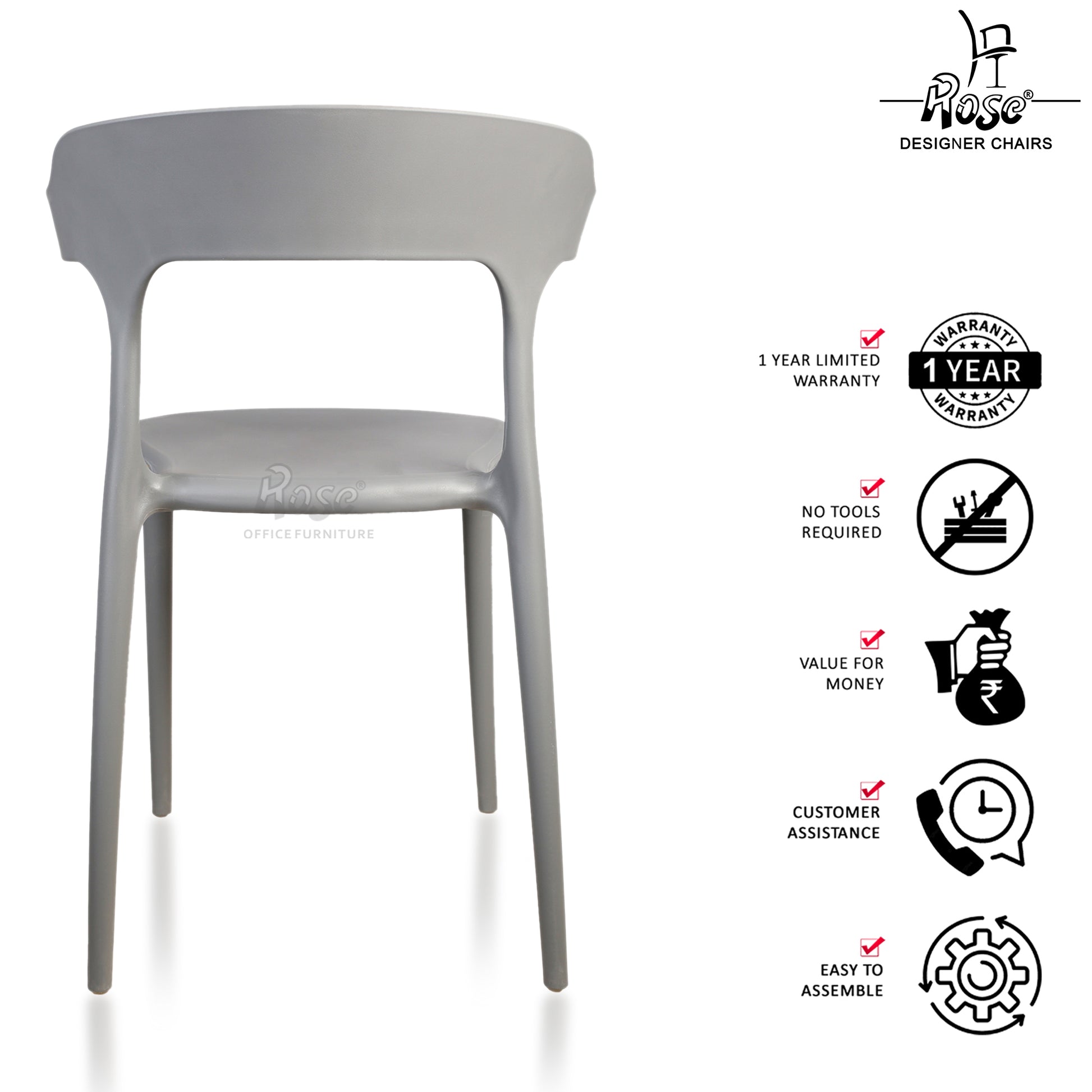 Vision (Grey)Set of 2 Service