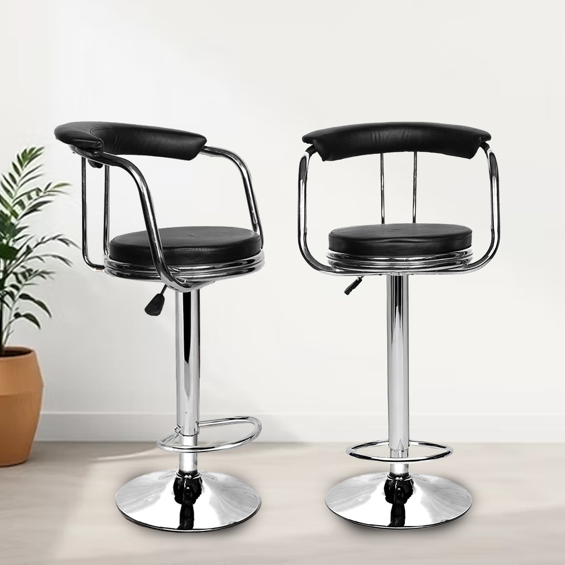 Kiya black bar stool set of 2 bg img