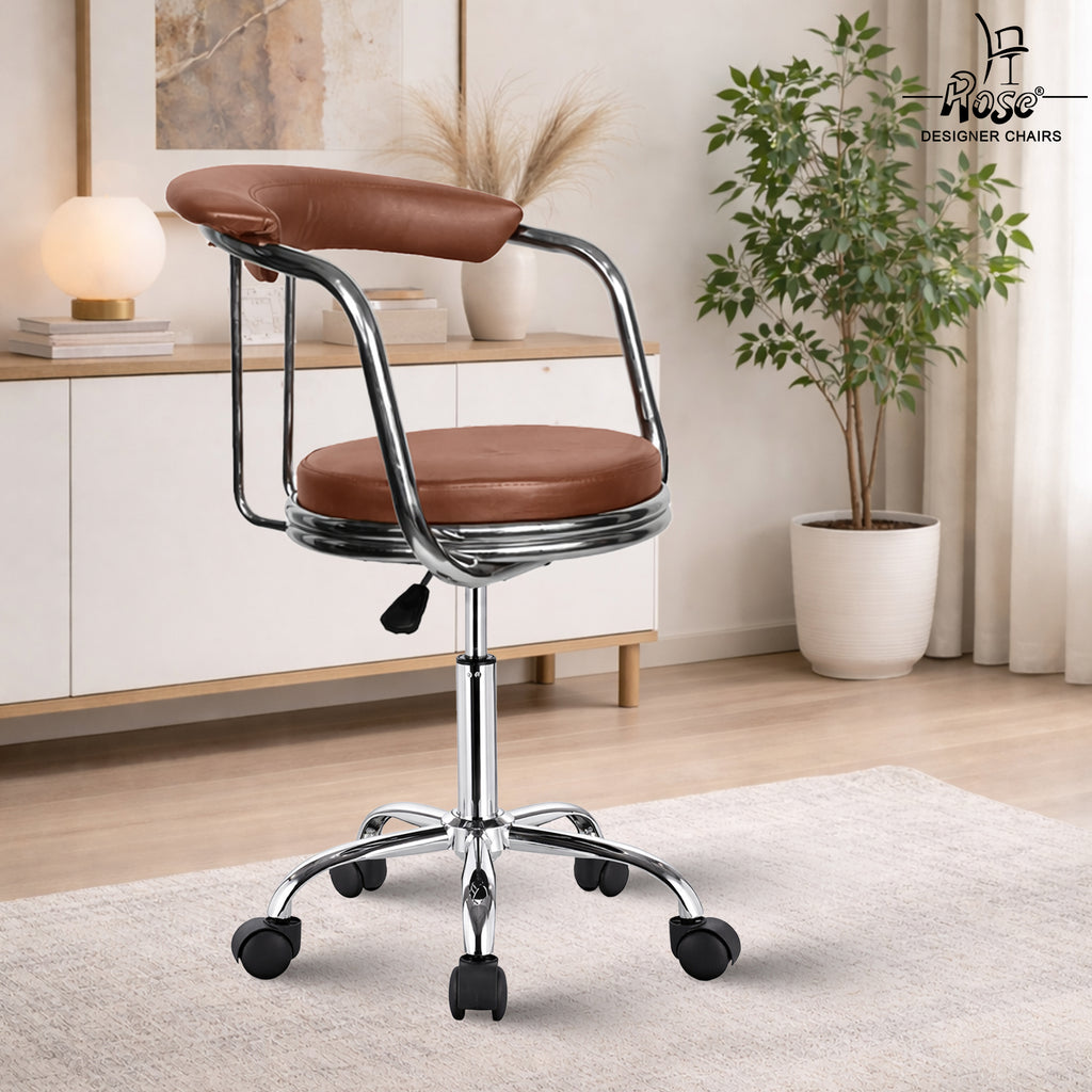 ROSE® Kiya Bar Stool | Caster Base