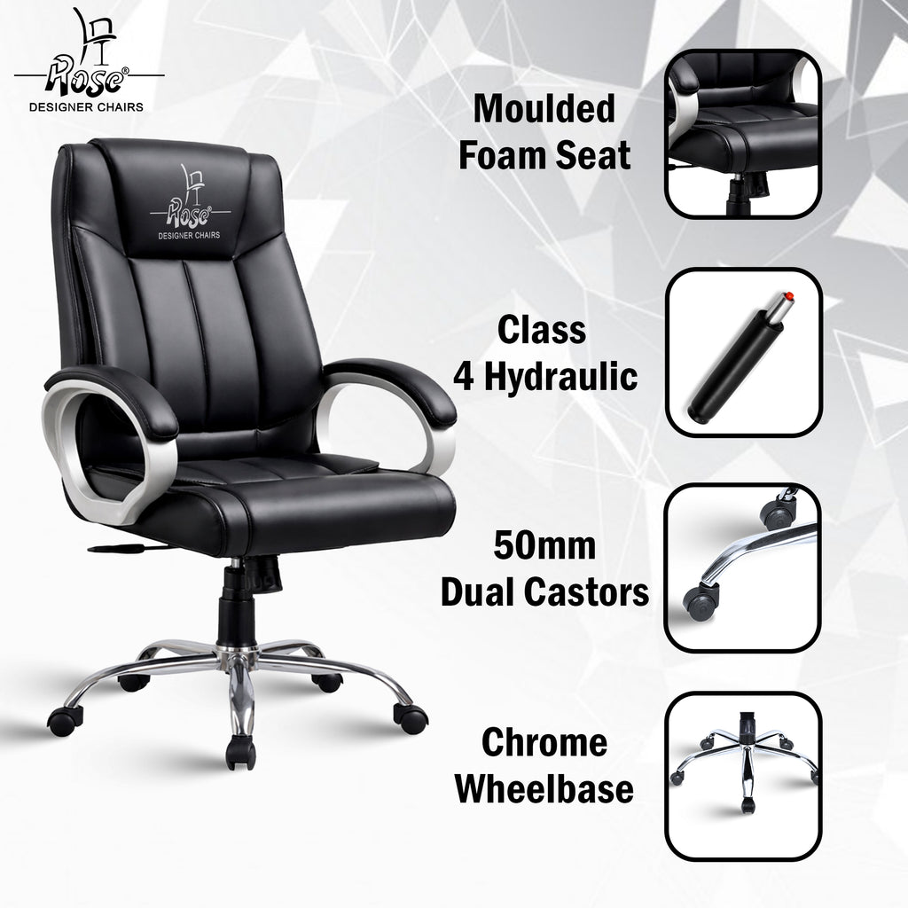 kyoto Black Leather Features 