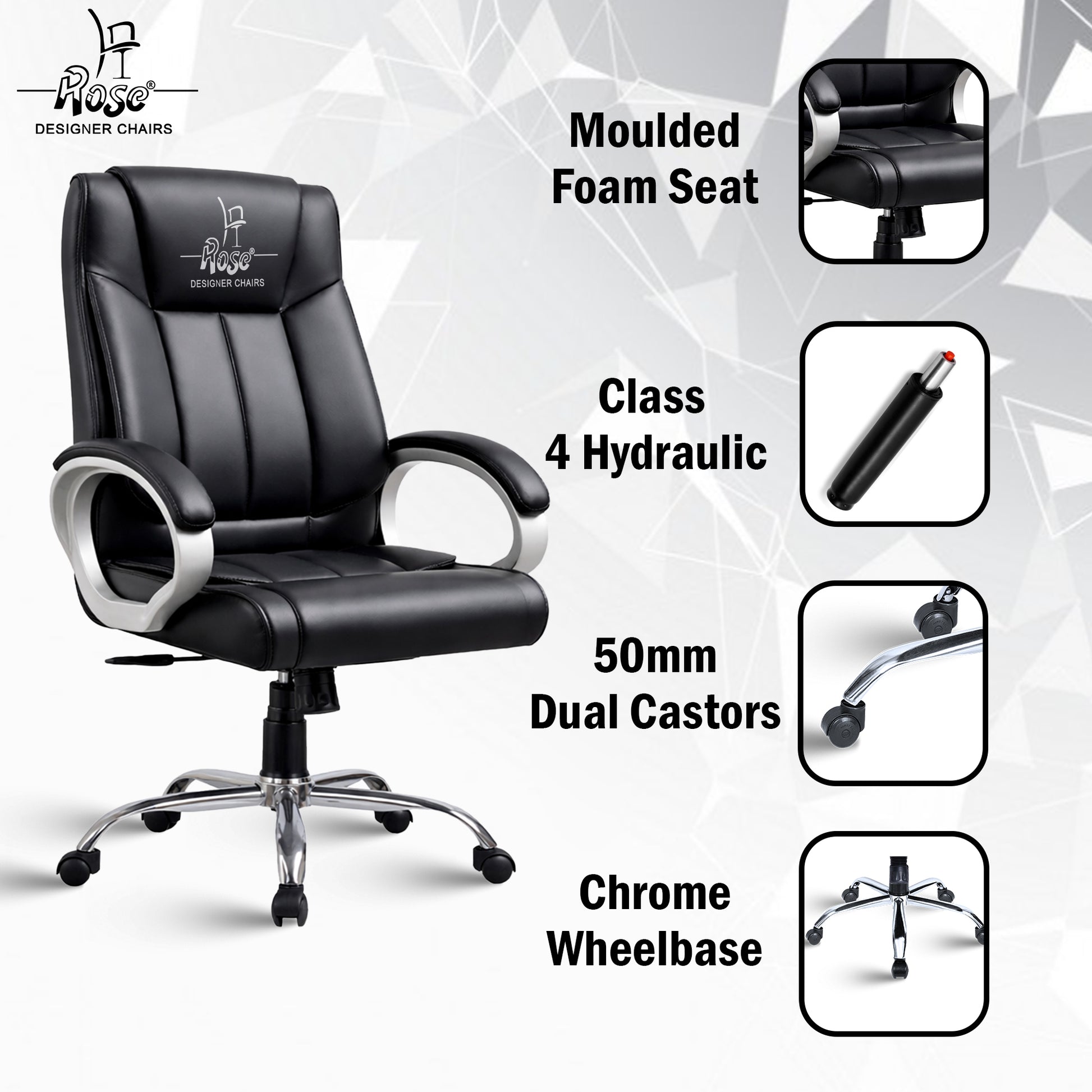 kyoto Black Leather Features 