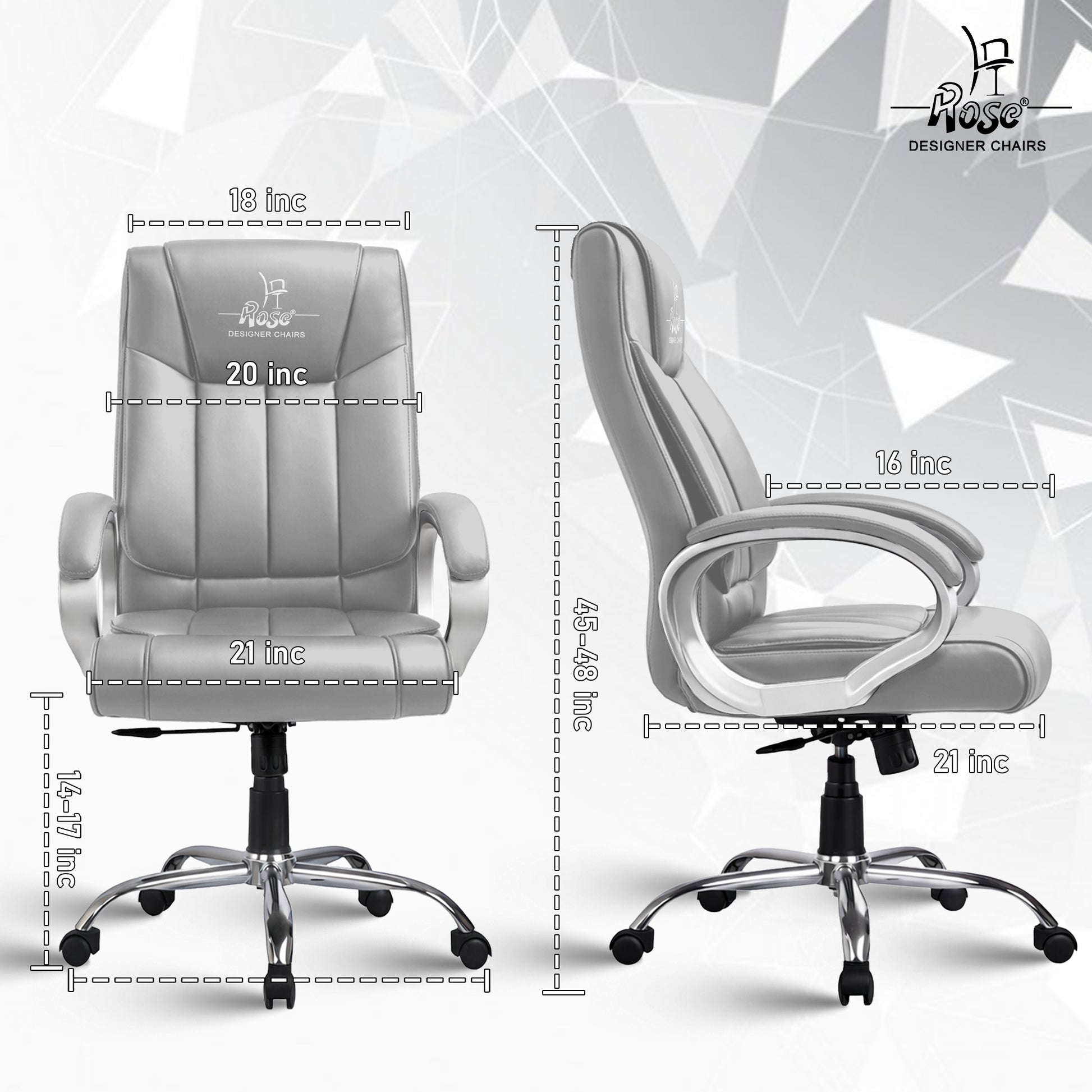 kyoto grey Leather dimensions