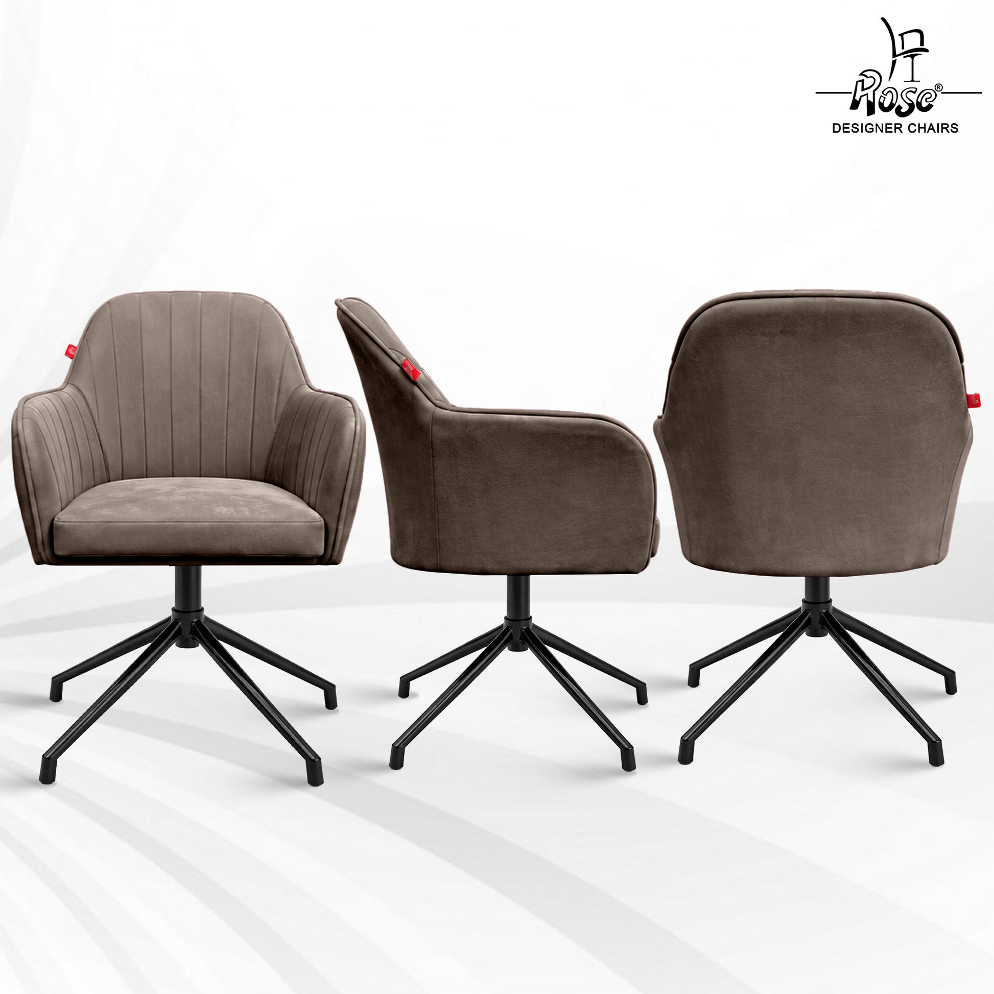 Kezia (Brown) Set of 4 Multiangle