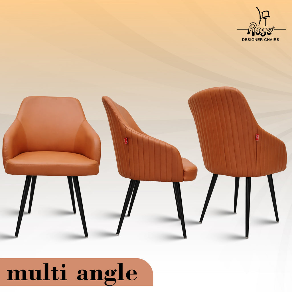 Valencia leather dining chair set of 2 multiangle img