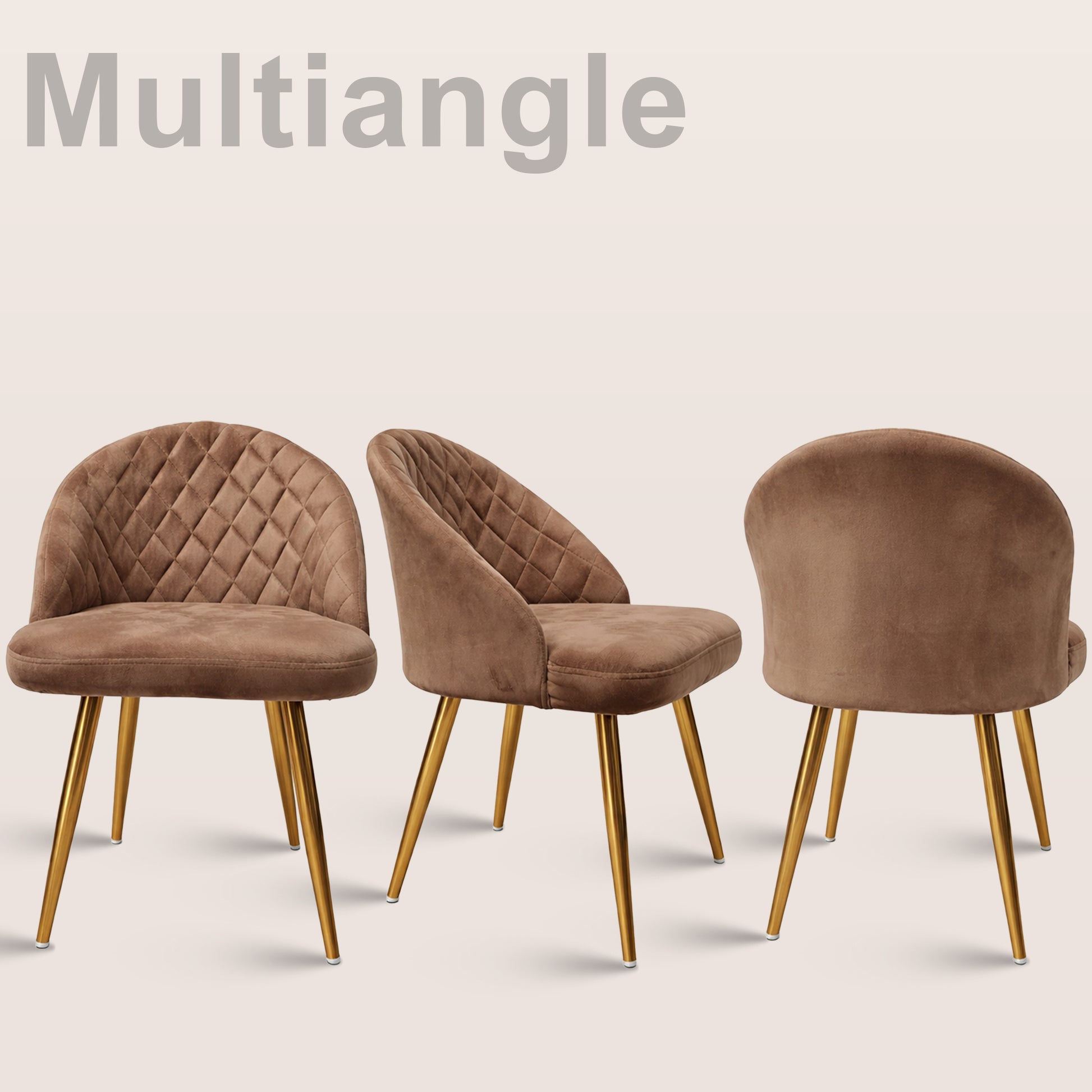 pattle brown set of 4 multiangle