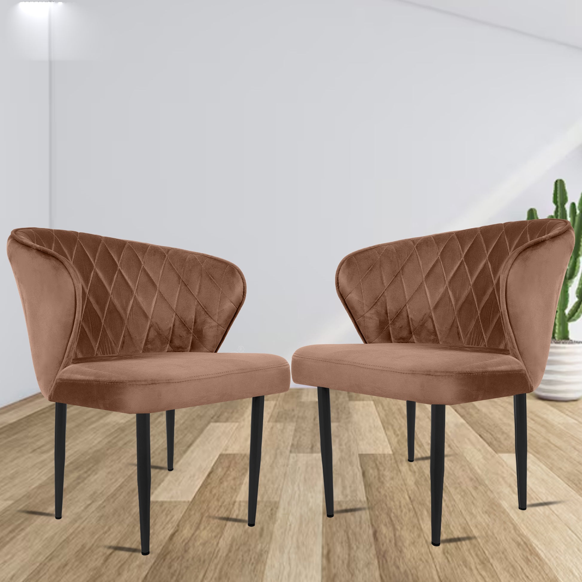 ROSE® Tora Dining Chair | Velvet