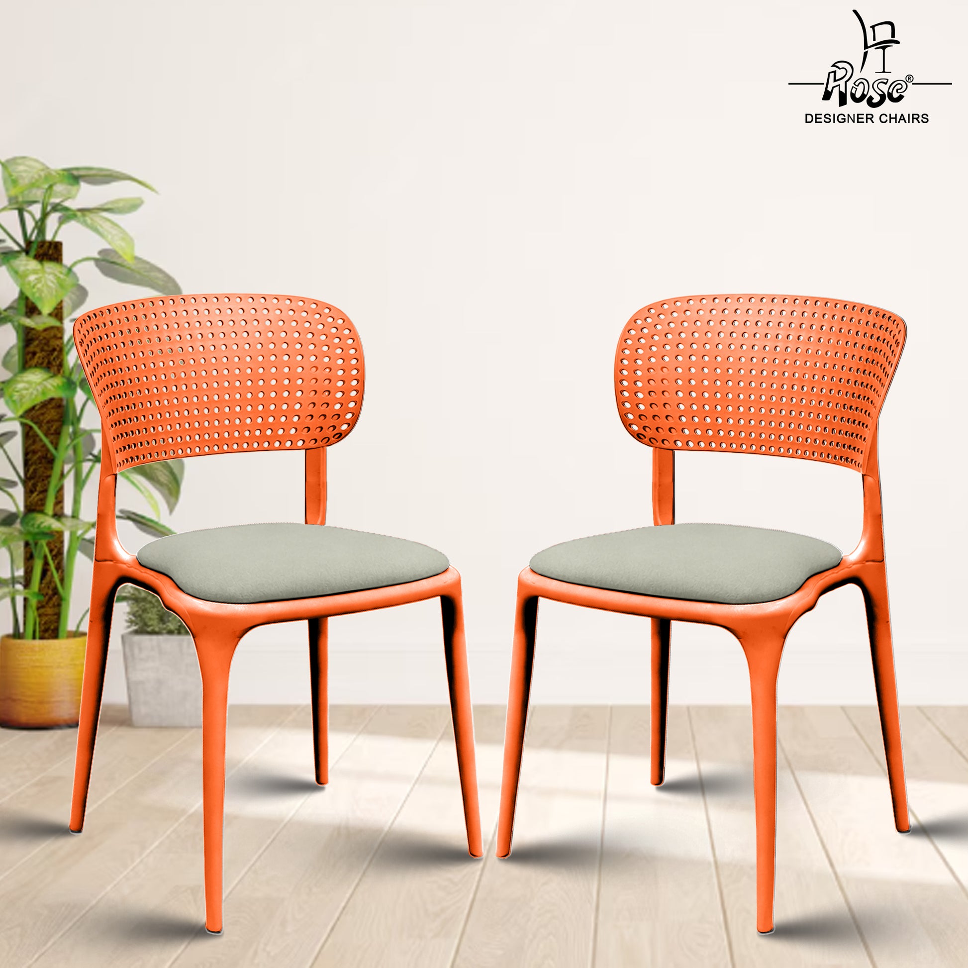 Evaa orange cushion grey set of 2 bg 