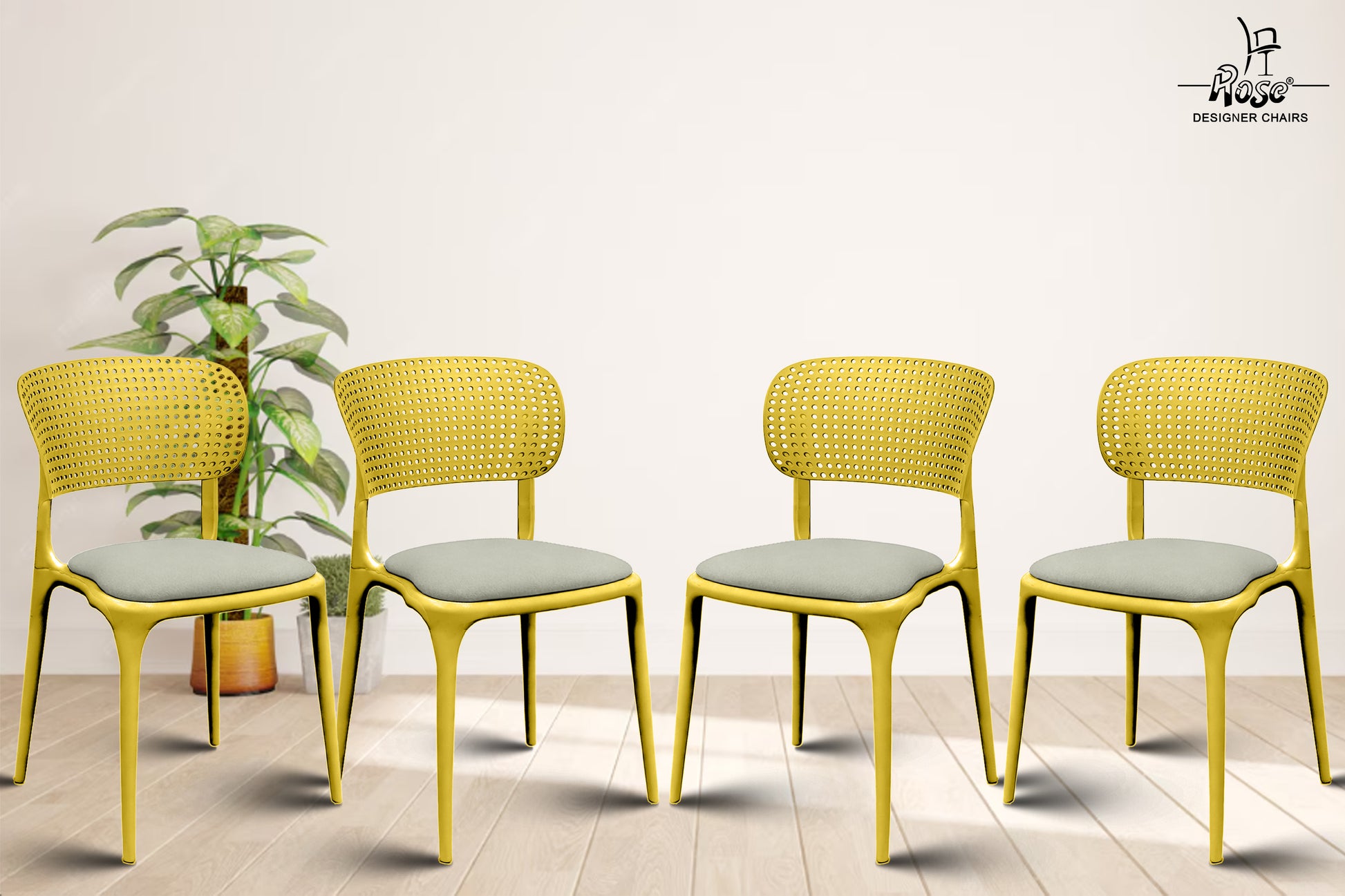 Evaa yellow cushion grey set of 4 bg 