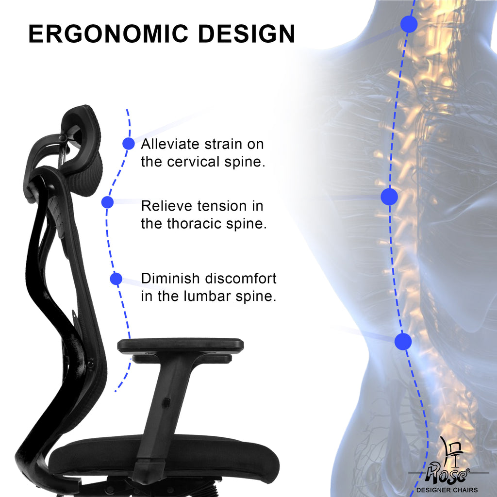 Sydney High Back Black