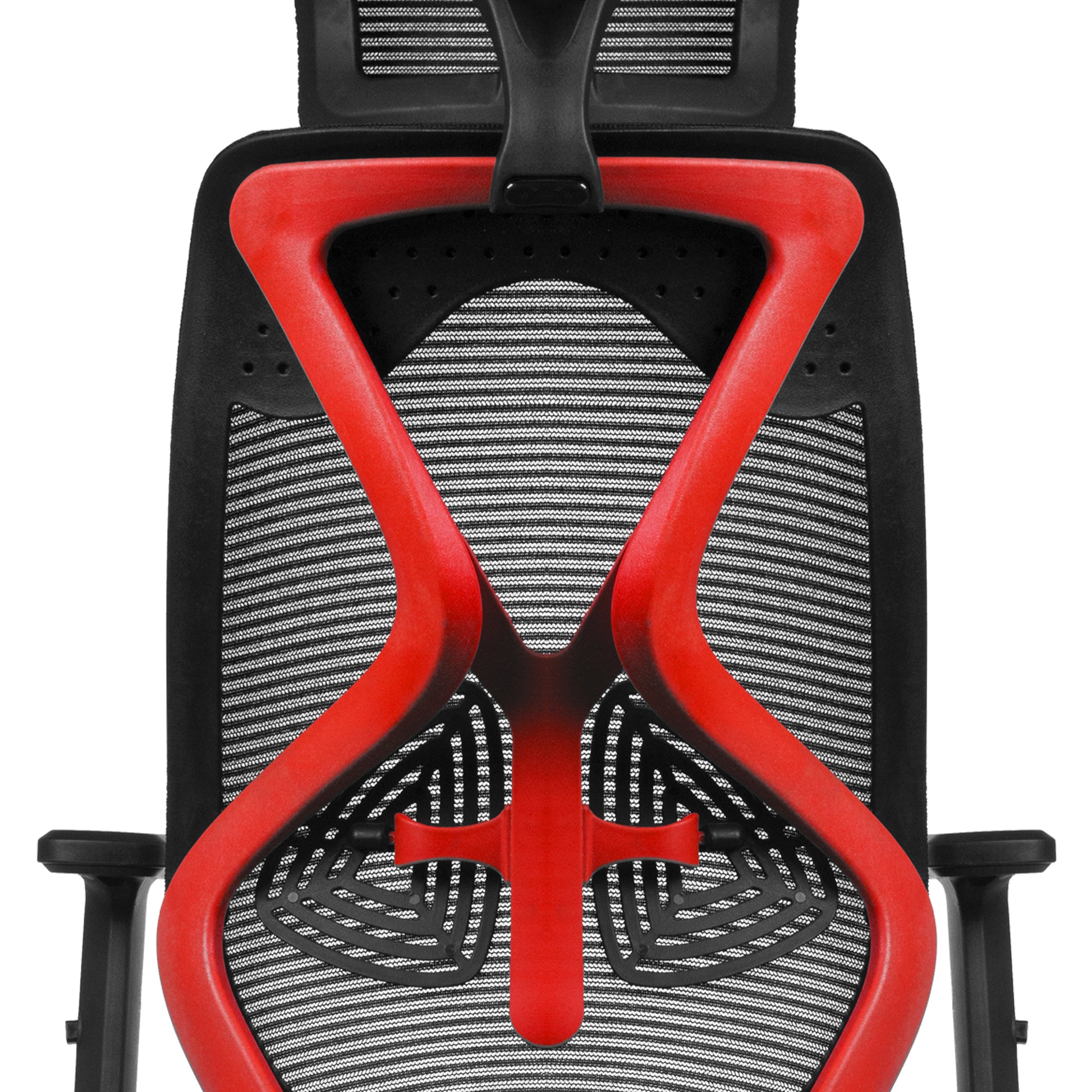 Sydney High Back Red & Black