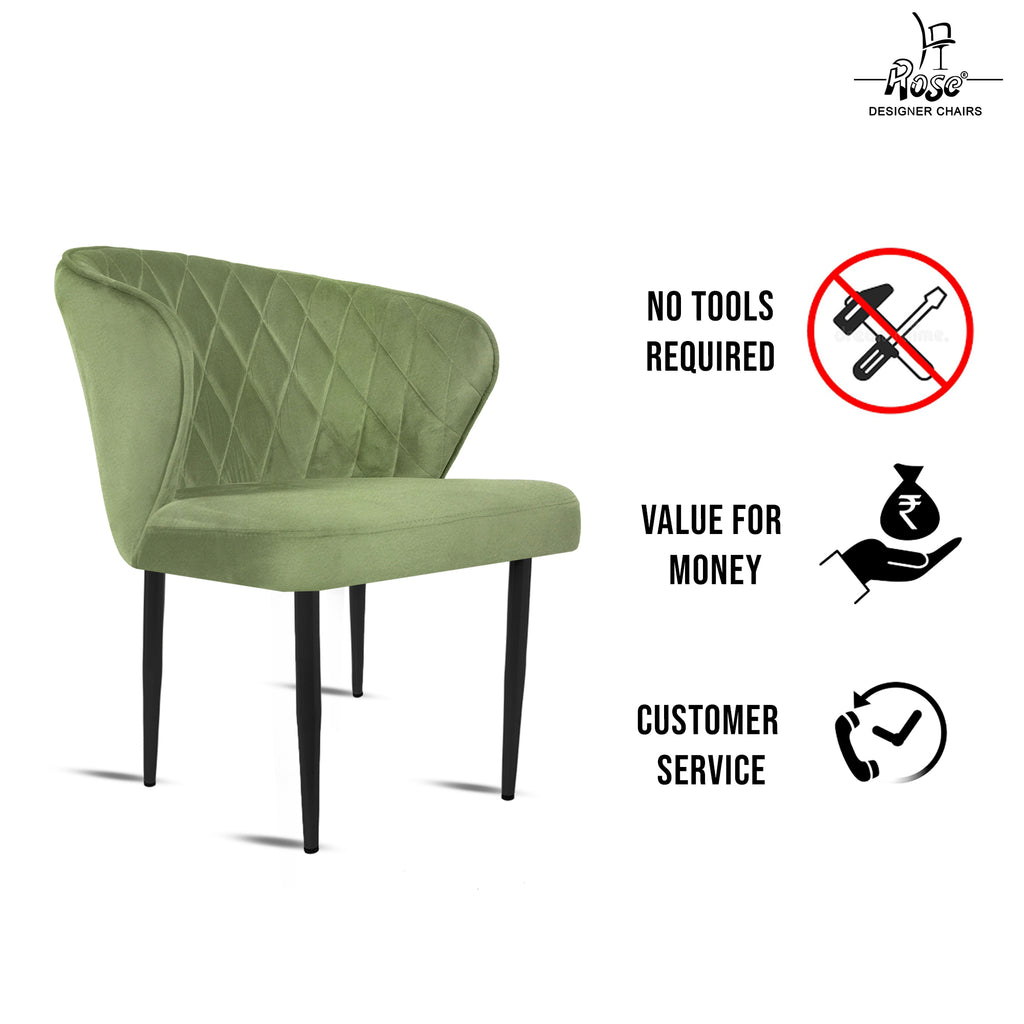 ROSE® Tora Dining Chair | Velvet