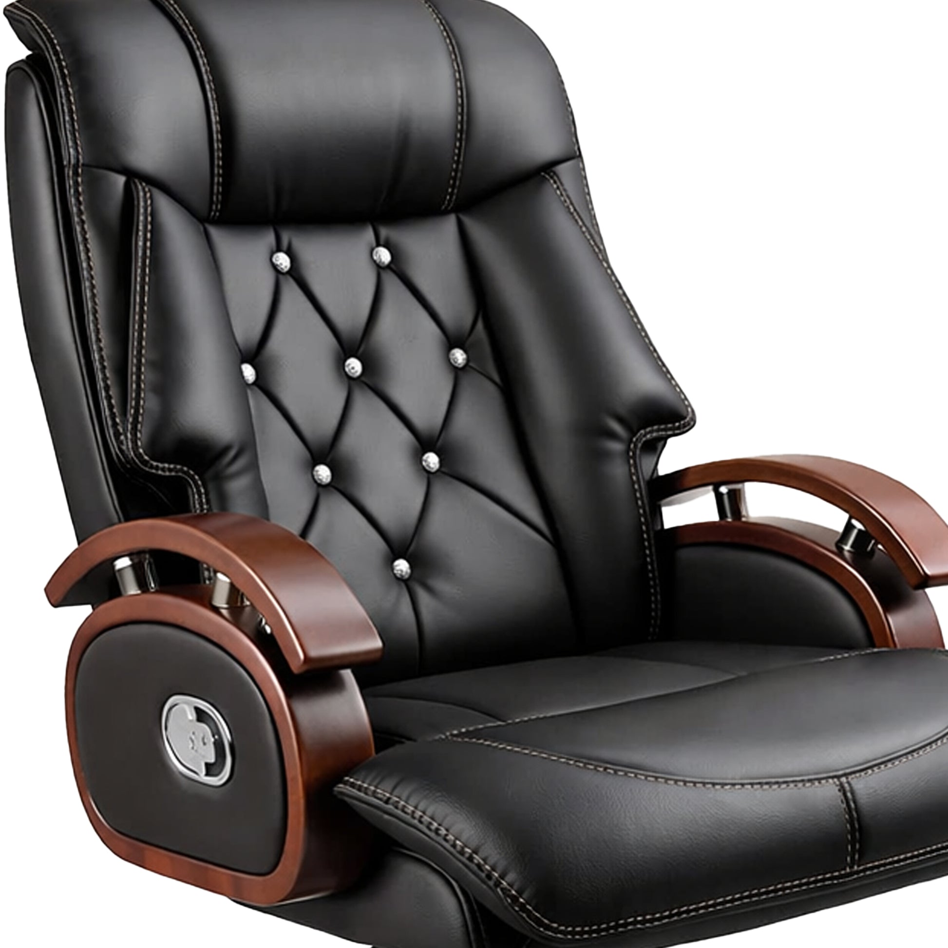 Hulk premium executive office chair black set of 1 features 3